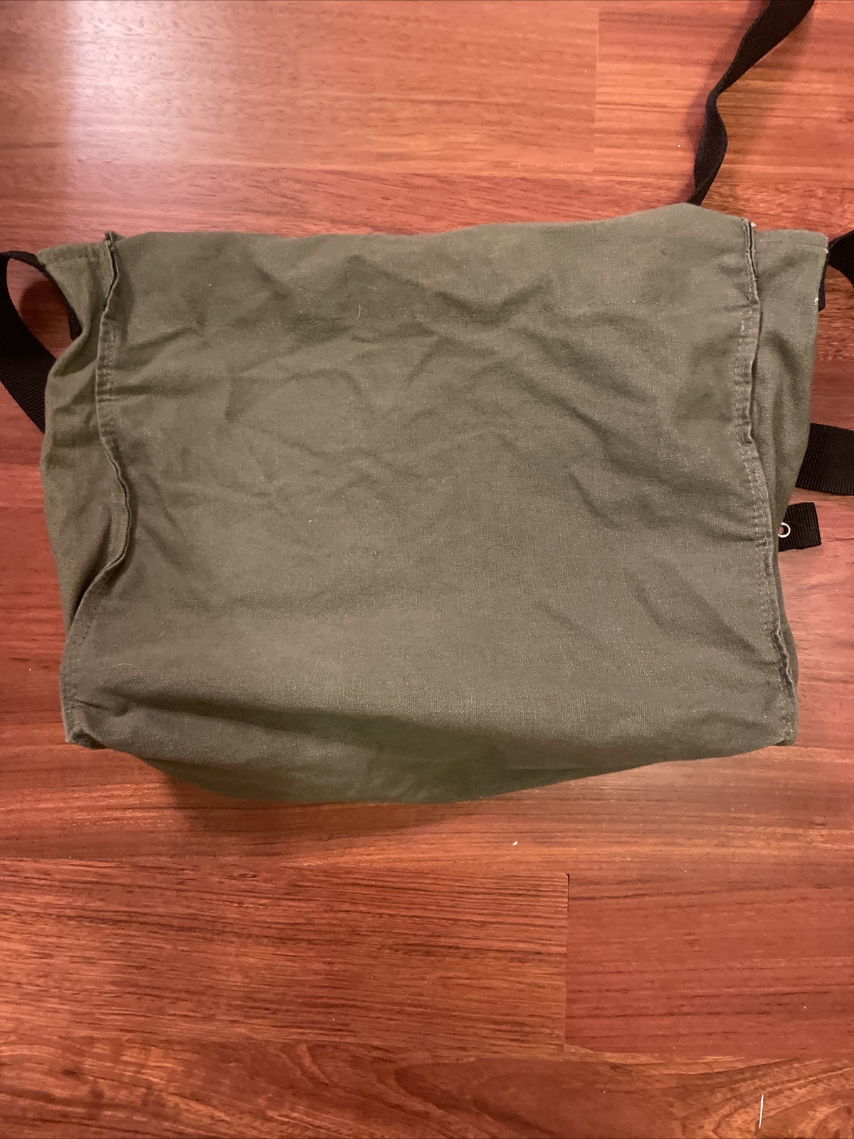 EUC Army Green First Aid Logo Satchel Messenger Canvas Bag Fun And Functional