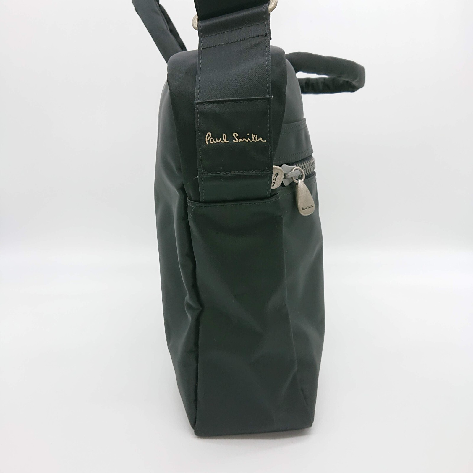 Paul Smith 2way Shoulder Bag Brief Case Nylon Black Lightweight