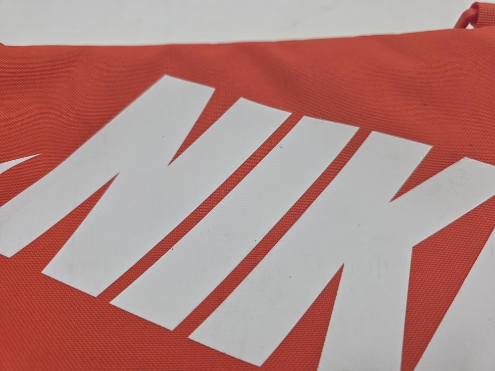 Nike AIR-SOLE Classic Style Orange Zipper Travel Shoe Sneaker Bag Case Shoebox