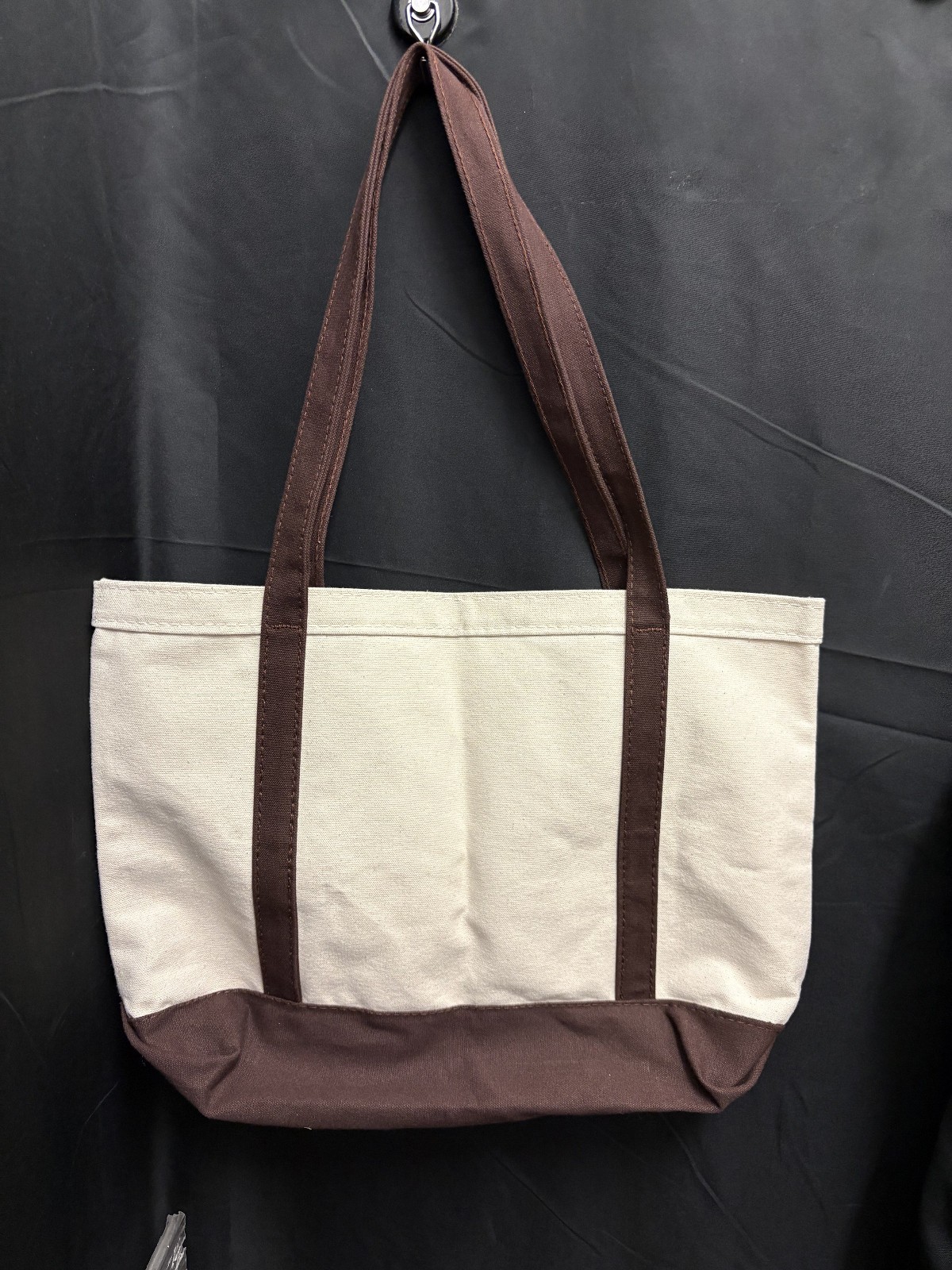Camp Foxtrot at Camp Wandawega – Retreat Brown & Beige Canvas Tote Bag