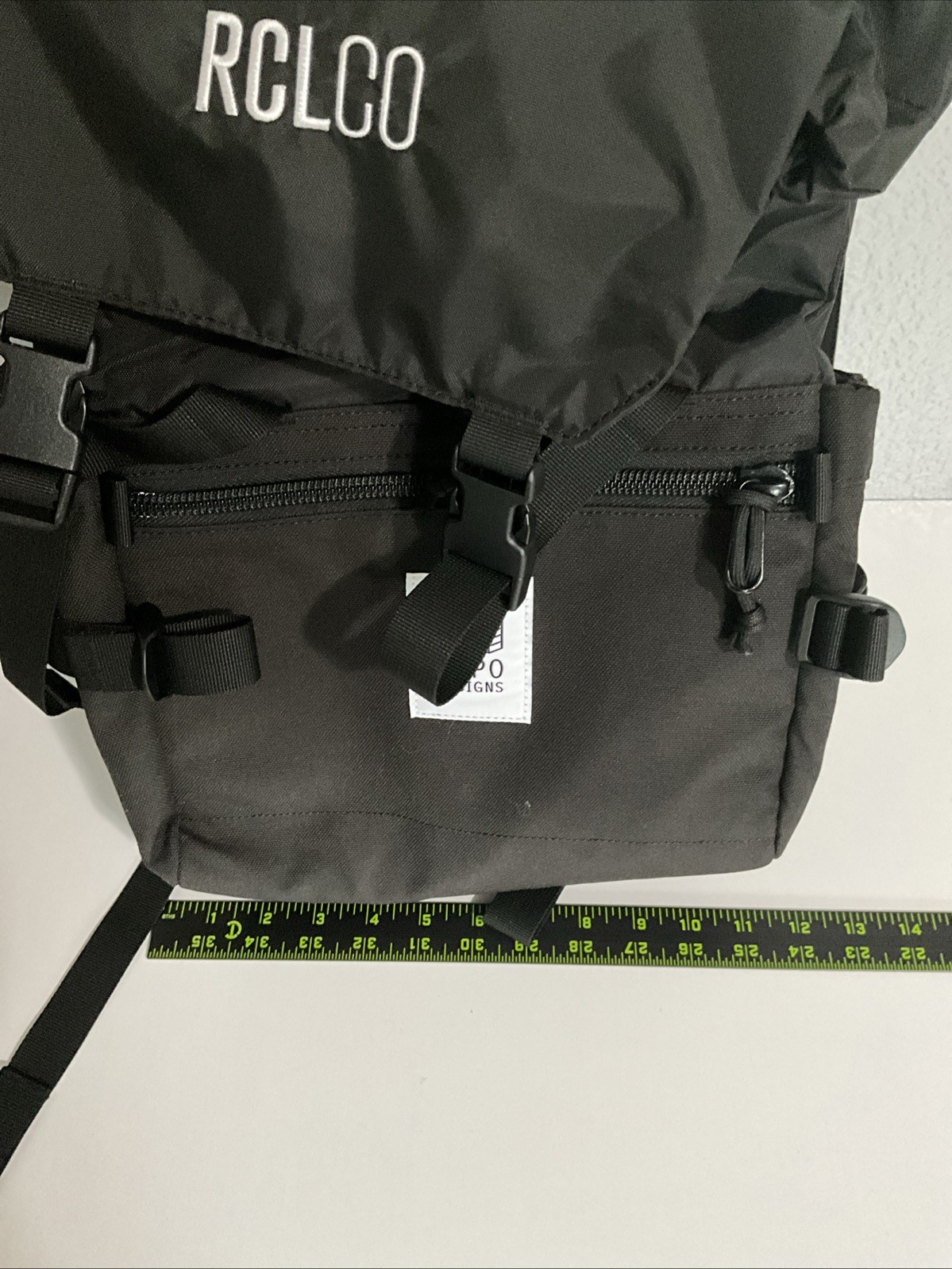 Topo Designs Rover Pack Classic Backpack Black Nwt