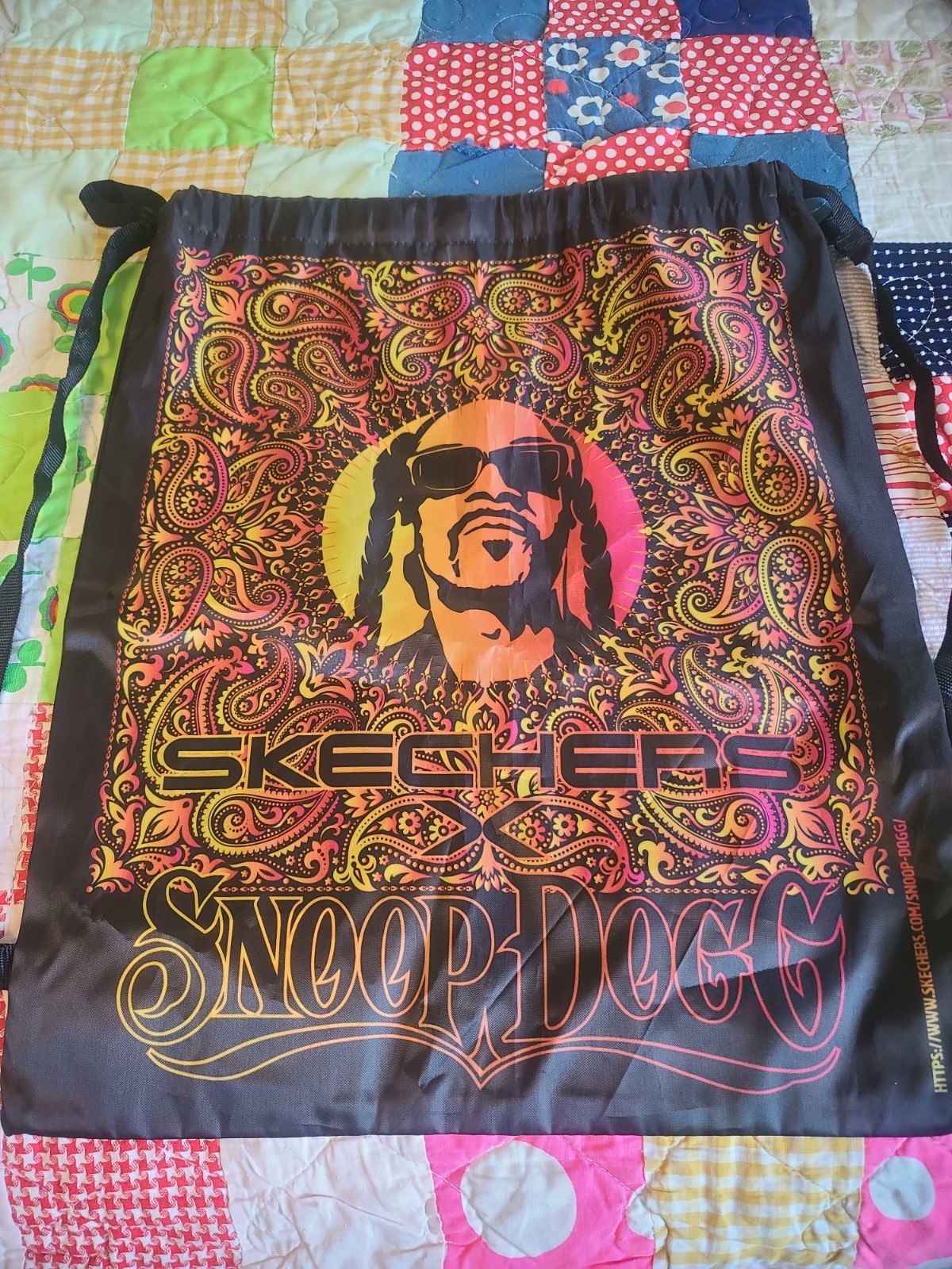 Snoop Dogg Skechers Tote Bag With Adjustable Backpack Straps Reusable NEW
