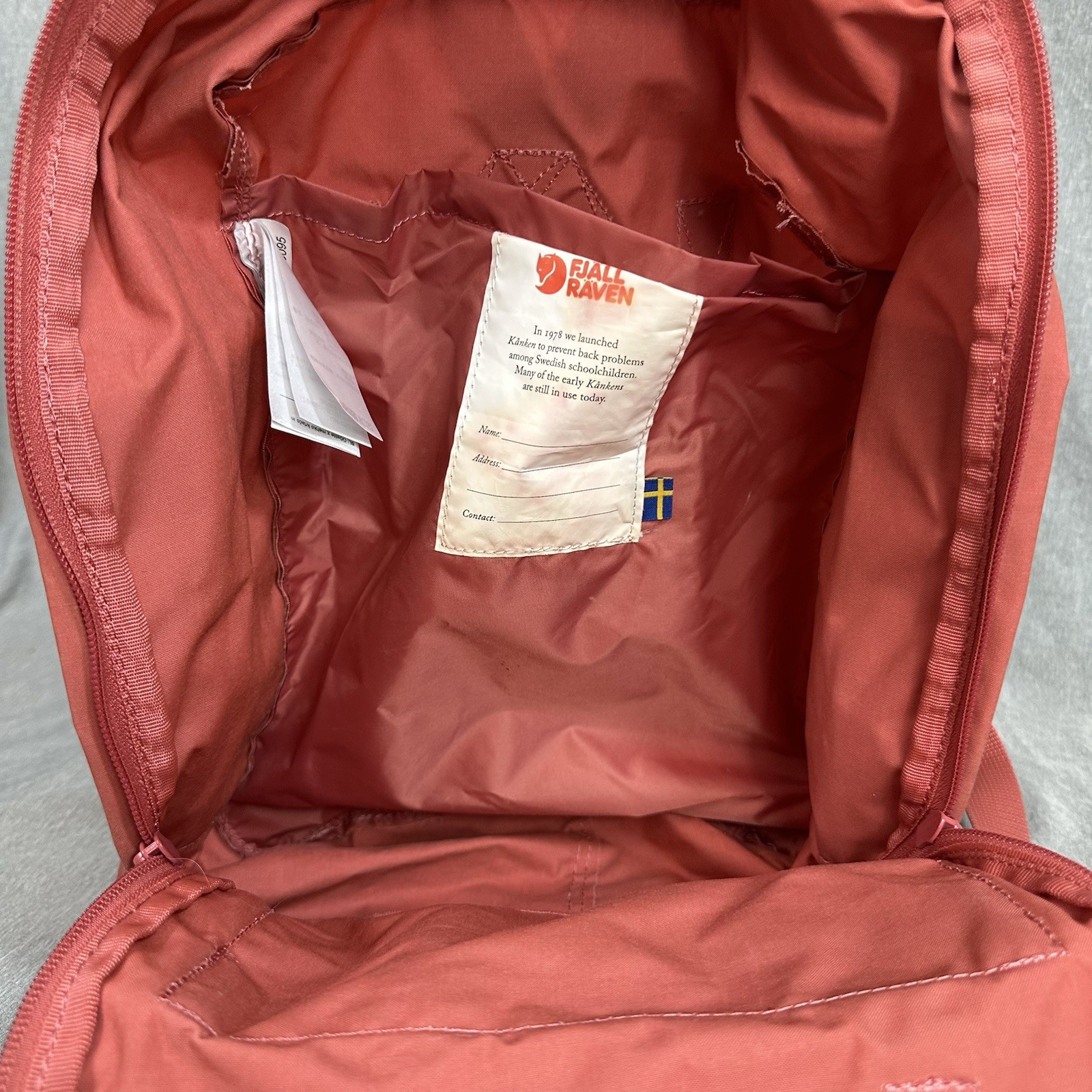 Fjallraven Kanken Classic Backpack Pink Style 23510 School Travel Carry On Bag