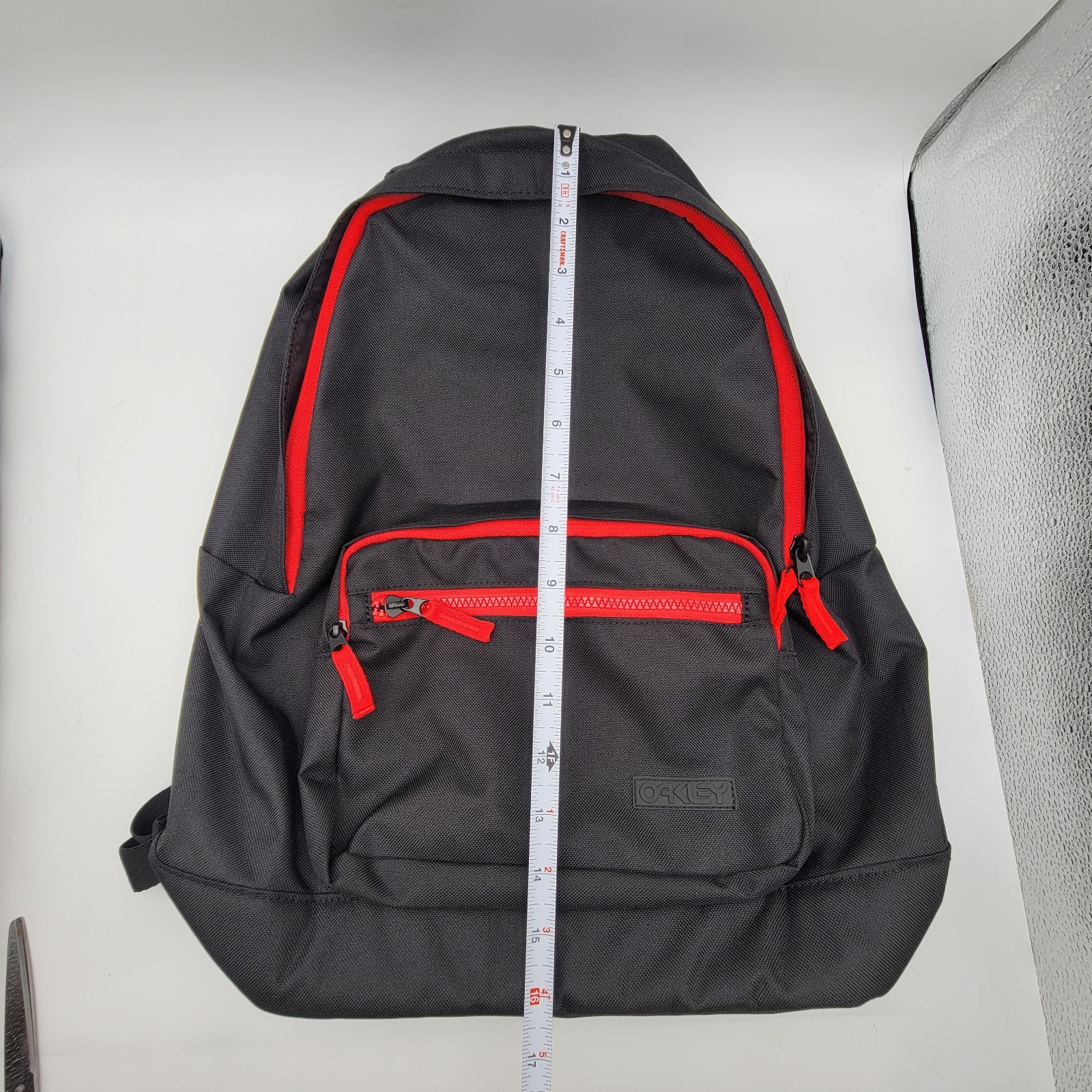 NEW NWT Oakley Red & Black Transit Everyday Backpack Bookbag BTS Back to School