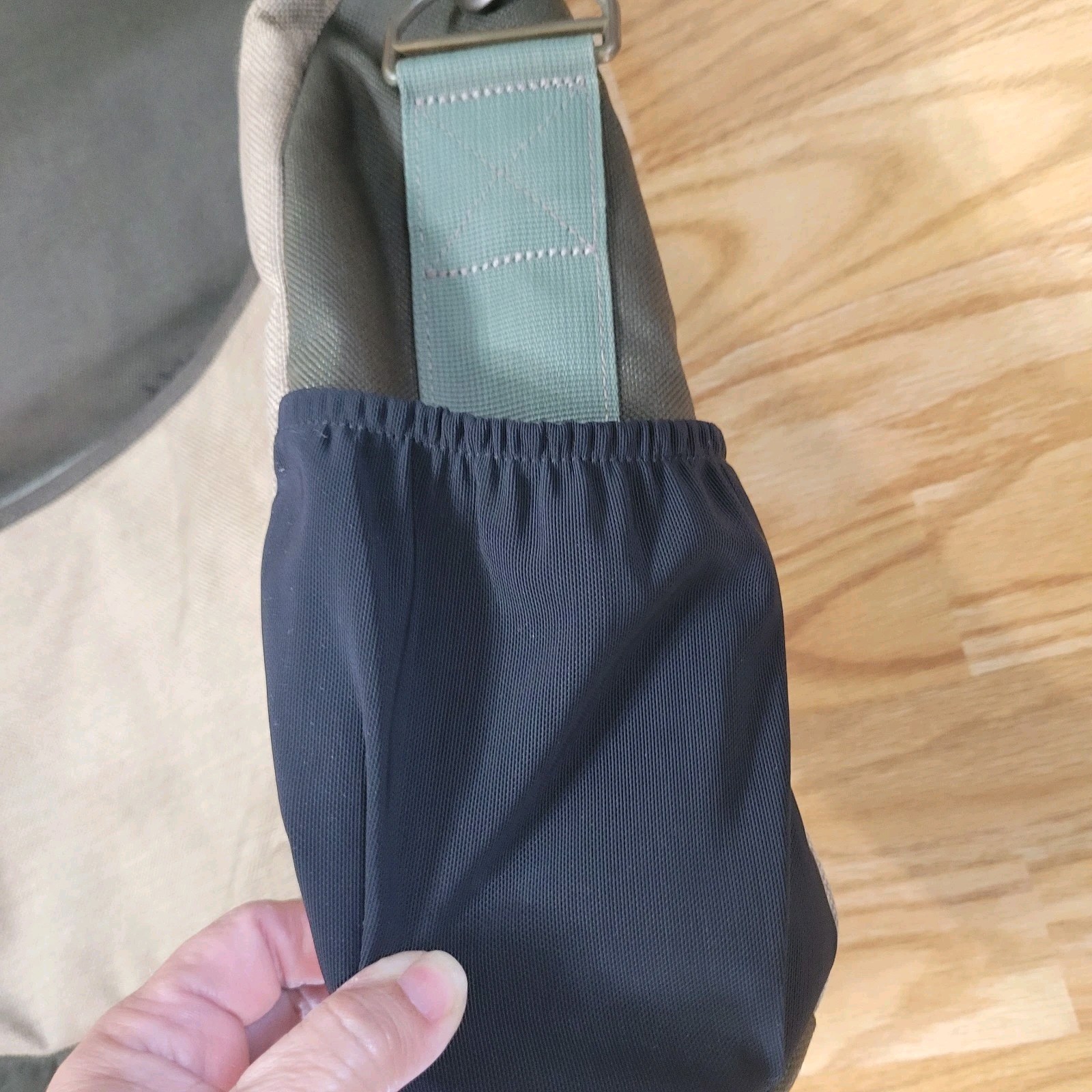 Nice Cabela’s Laptop Office Messenger Bag Corduva Fabric Shoulder Strap Inserts