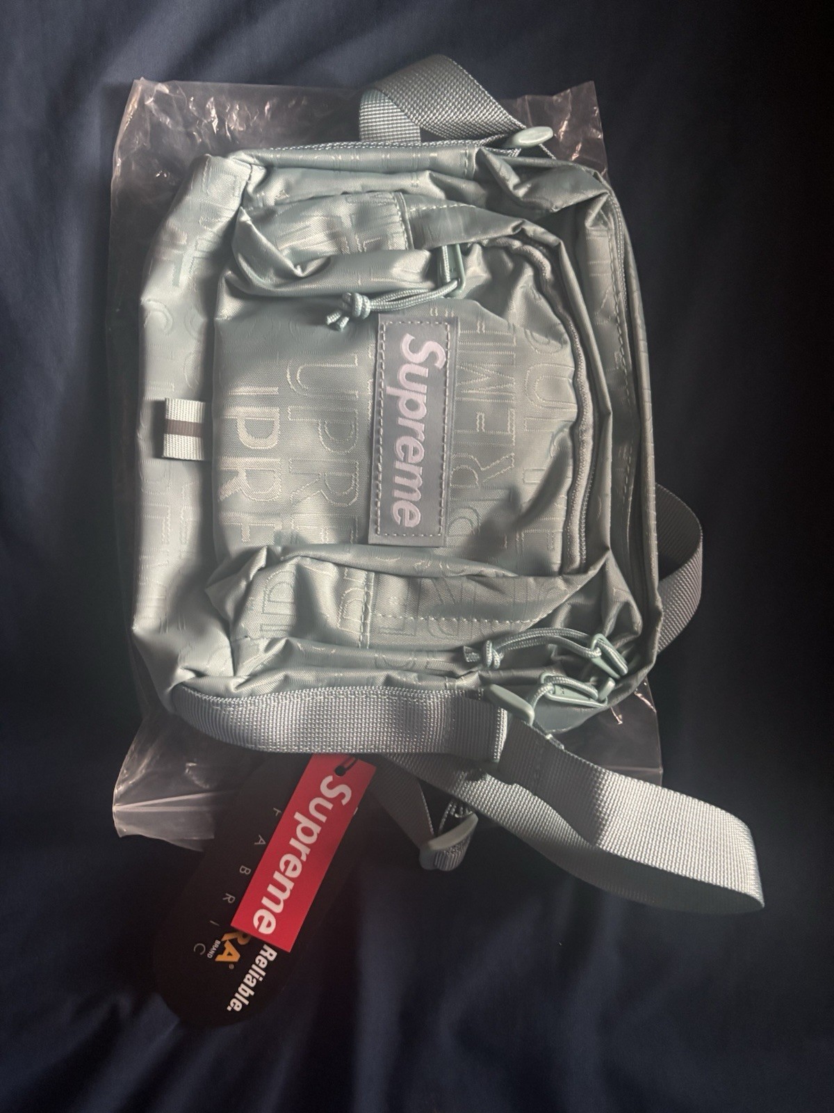 SUPREME SS19 Shoulder Bag Messenger Pouch For Men/Women Blue