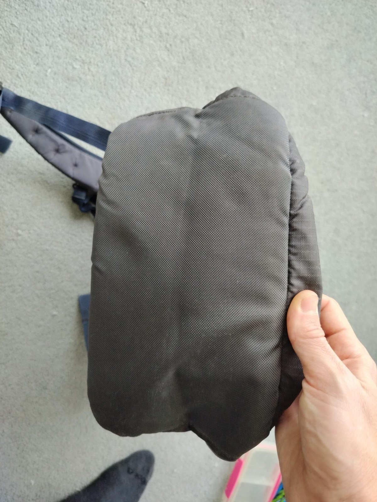 Ogio Backpack Dark Grey And Green Sunglasses Protector Pouch