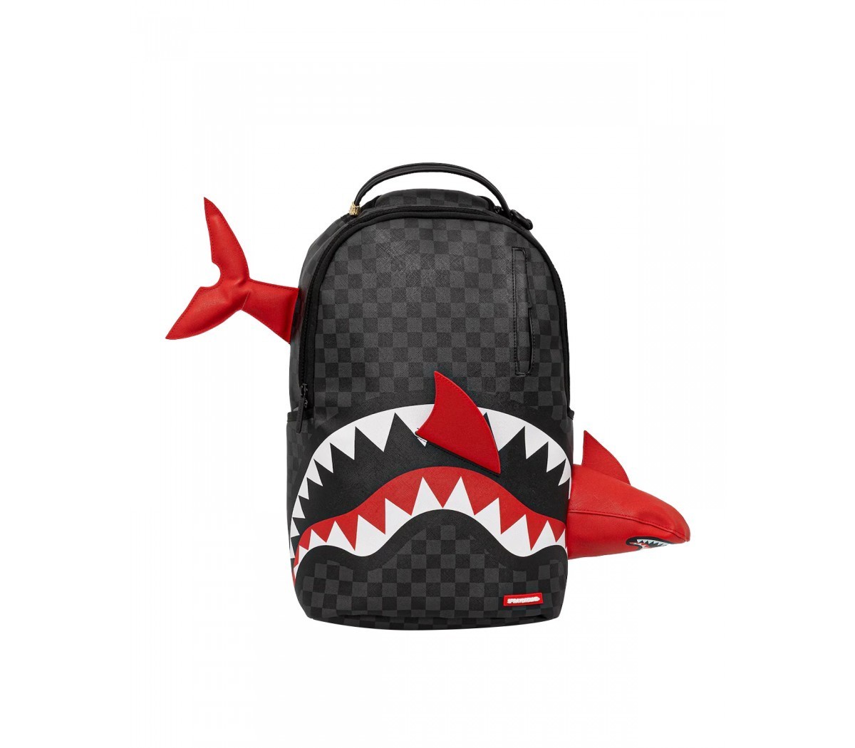 Sprayground Multicolor Backpack Shark Smashed Through Dlx Backpack