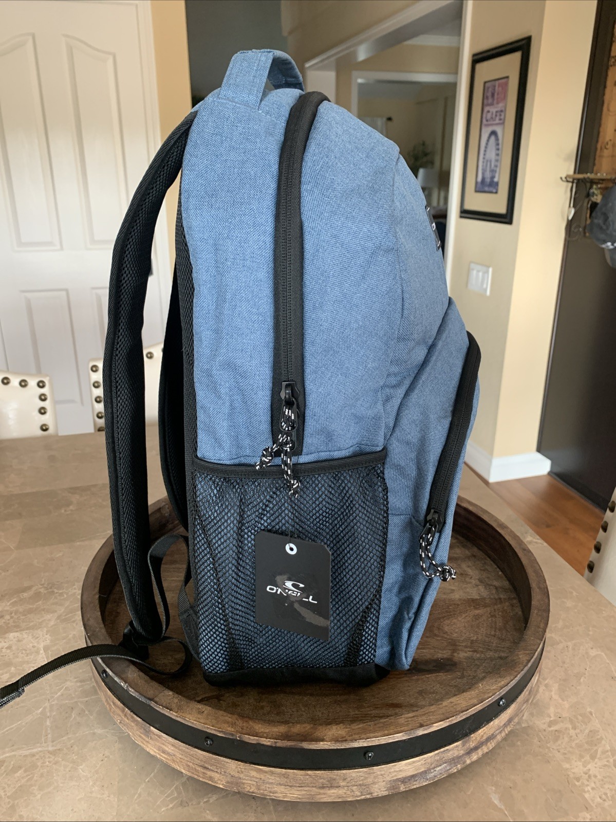 O’Neill Instinct School Backpack Unisex Surf Wear Blue Black NEW!