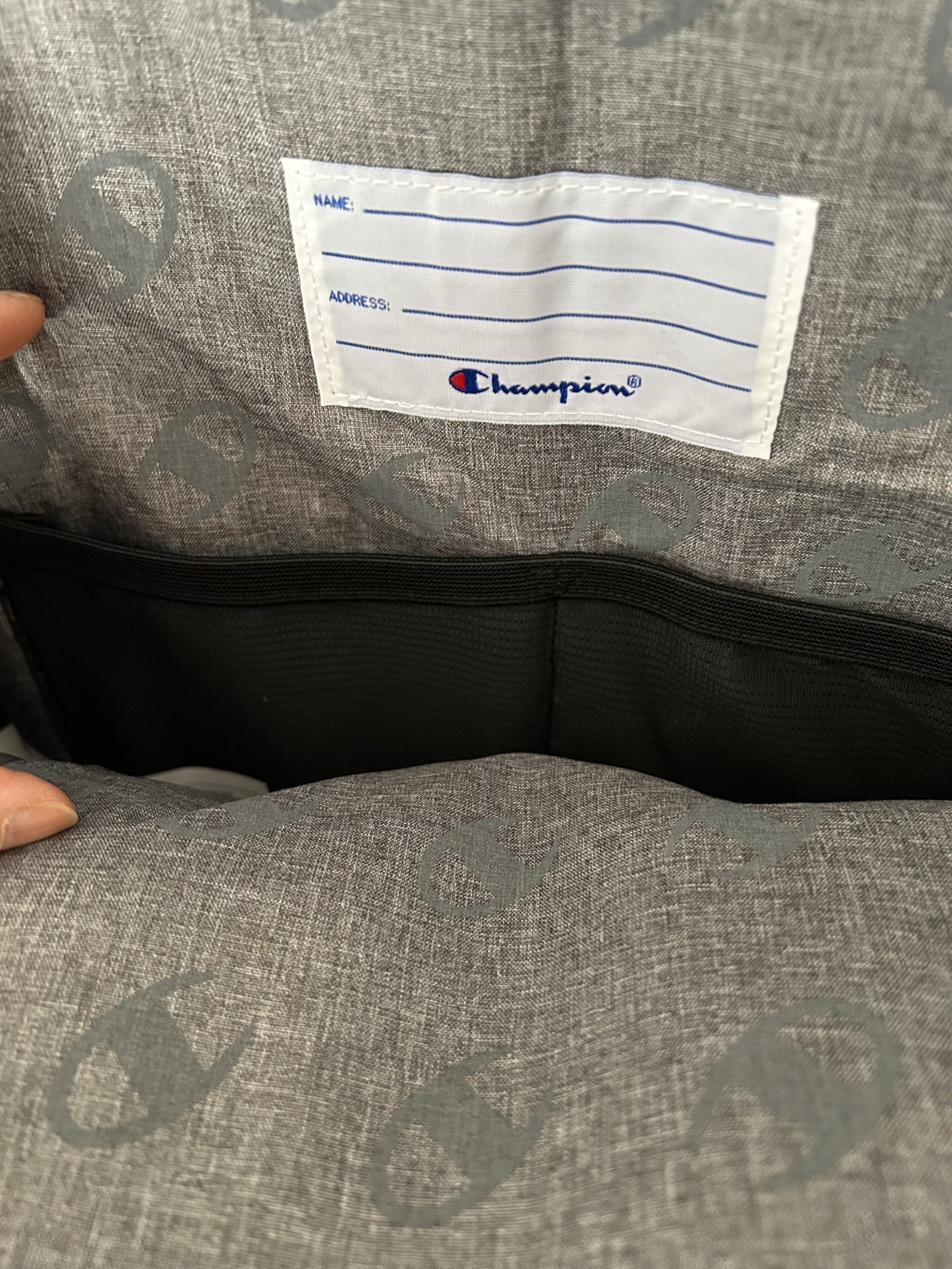*NWT*Champion Supercize 4.0 Black Backpack CM2-0782