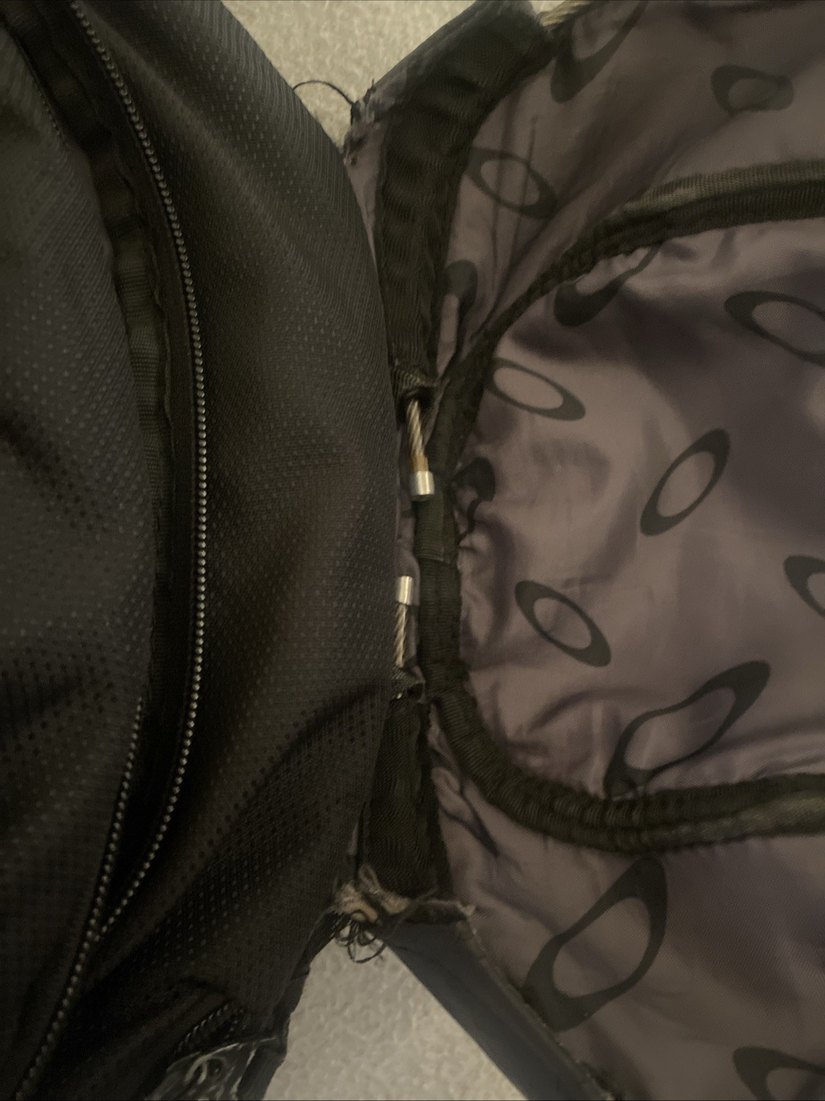Oakley Tactical Field Gear Kitchen Sink Backpack Stealth Black damaged