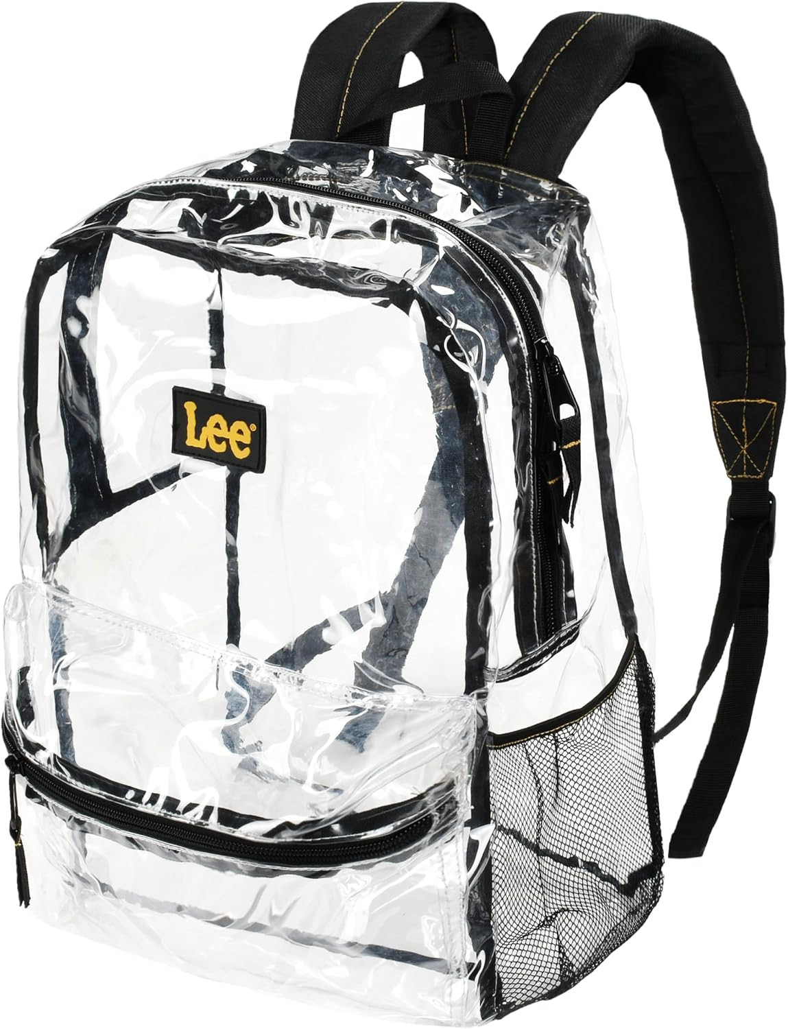 Clear Backpack for School Heavy Duty Transparent Backpack – Water Resistant PVC,