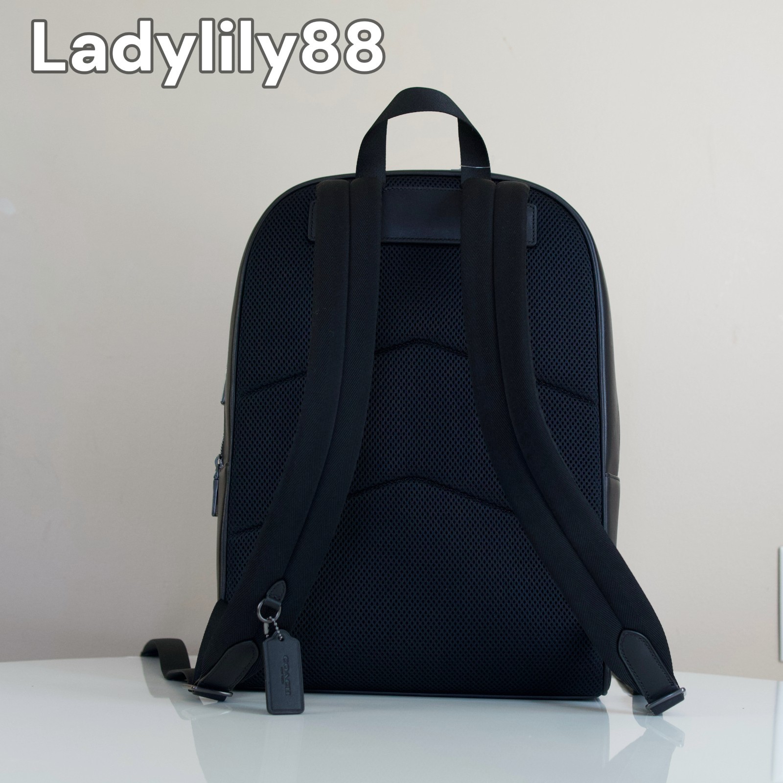 NWT Coach CBI70 Owen Backpack In Signature Canvas Smooth Calf Leather