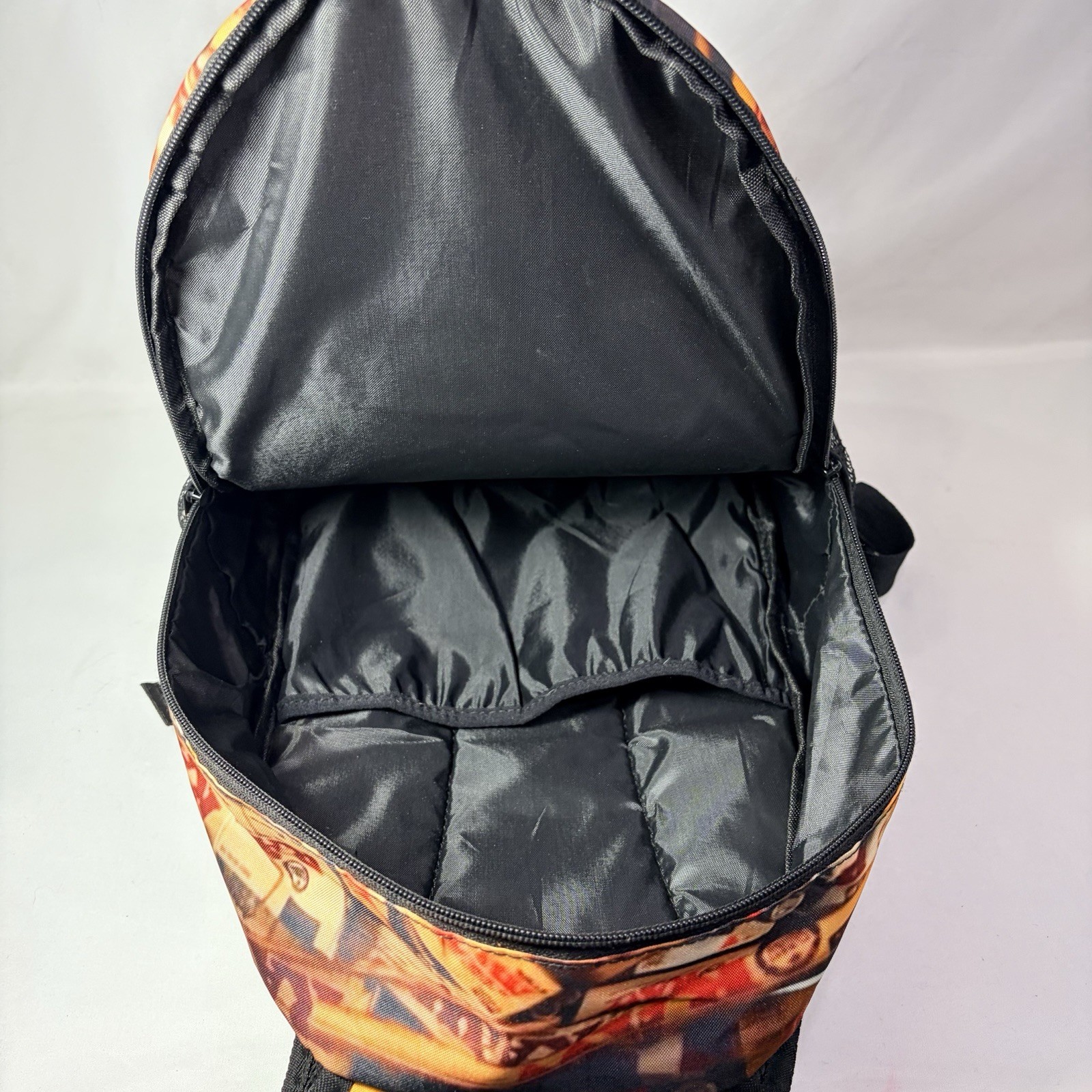 RAW Smoking Paper/Cones Branded Collage Logo Image Zipper Backpack New