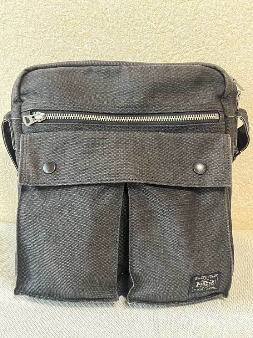 PORTER YOSHIDA SMOKY Shoulder Bag Black Japan Authentic