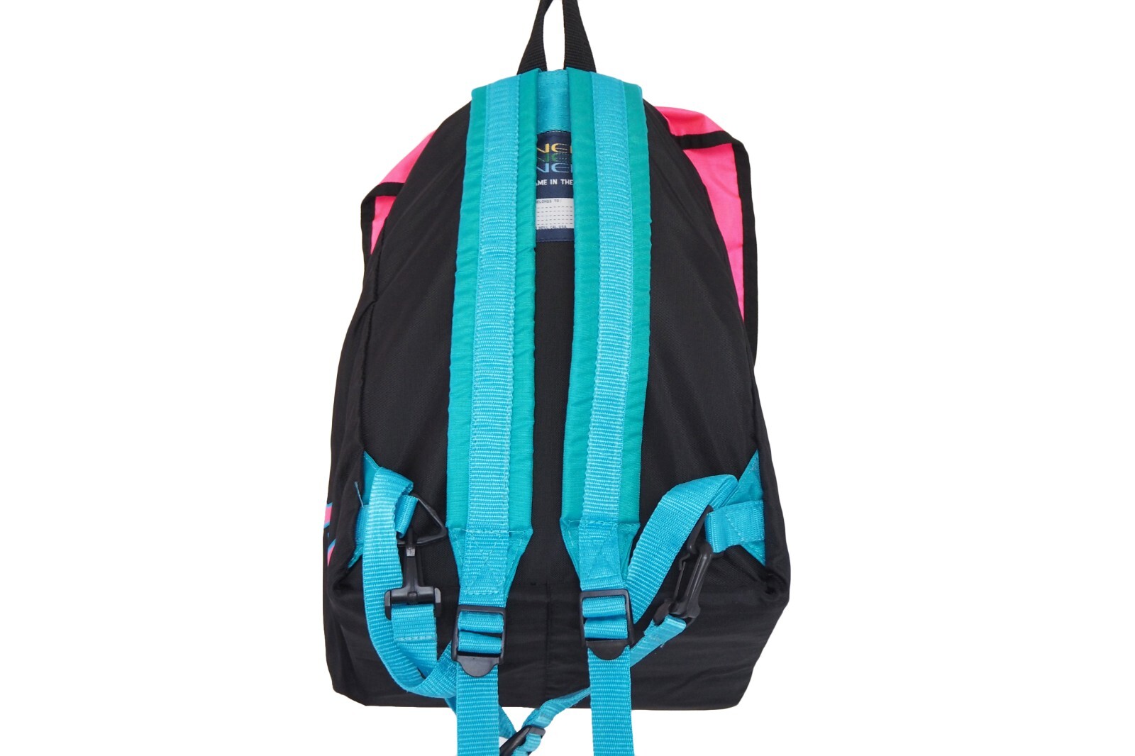 Vintage O’NEILL Backpack multicolor bag 90s big logo school bag bright
