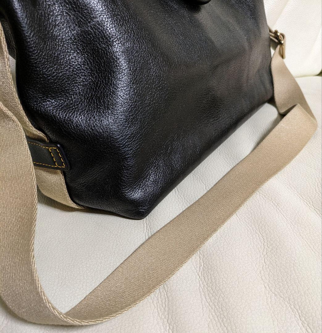 Dooney & Bourke Black Leather 2-Way Tote Shoulder Bag 17x12x6 Inches