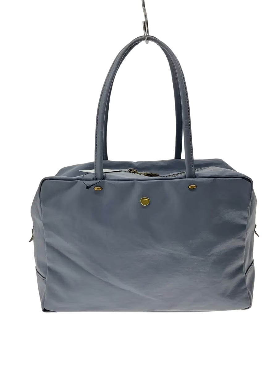 Other Brands Neutral Gray Tote Bag Boston Bag PVC Blue