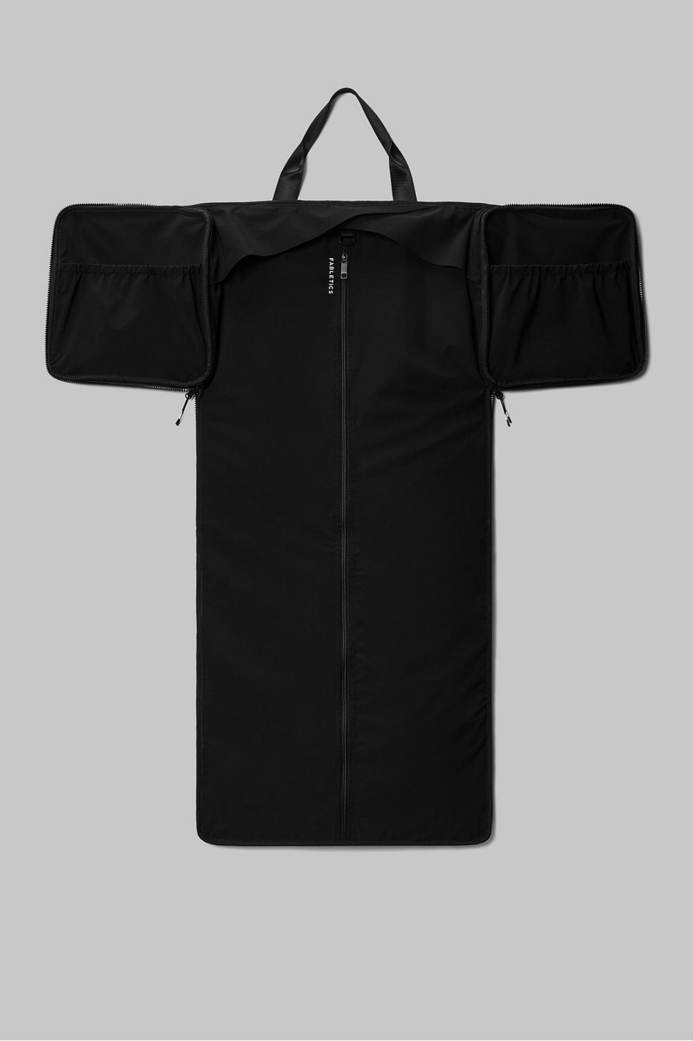 NEW $110 MSRP Fabletics Convertible Travel Bag in Black 34.5L 25cm x 48cm x 28cm