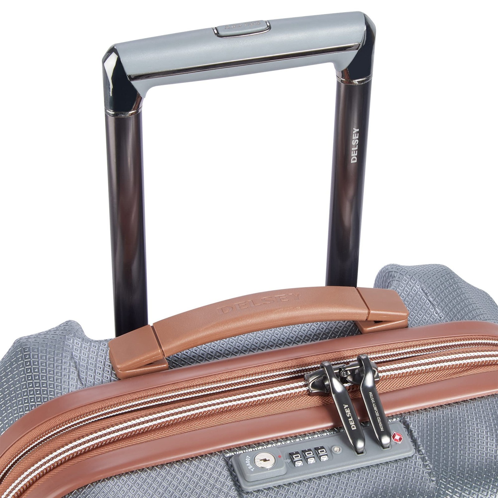 Delsey Paris Carrousel 28″ Expandable Carry-On Spinner ( Platinum)U8