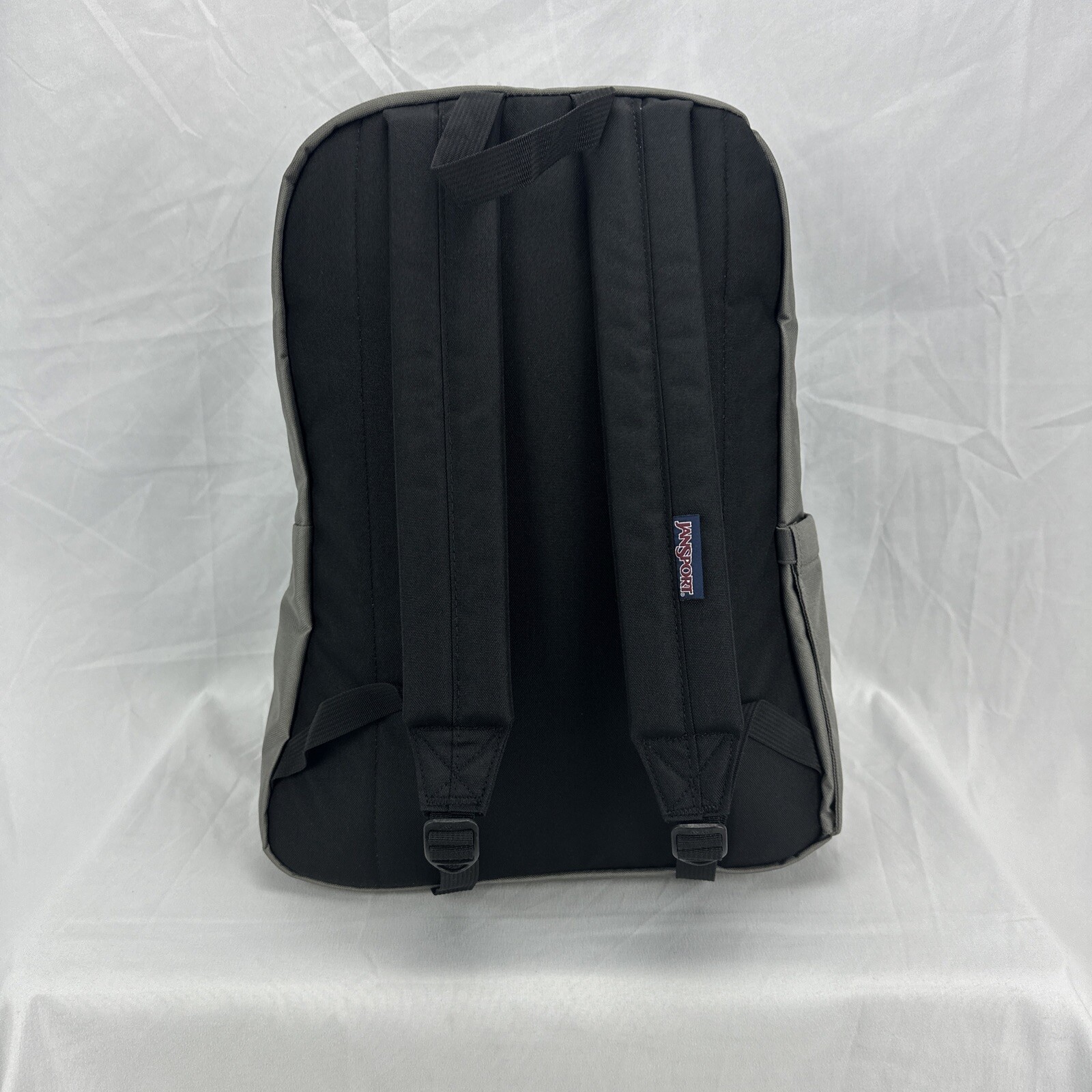 JanSport Cross Town Plus 15″ Laptop Backpack Graphite Gray 100% Recycled NWT