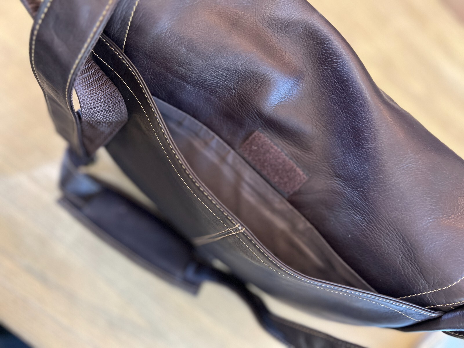 Genuine Leather Messenger Bag