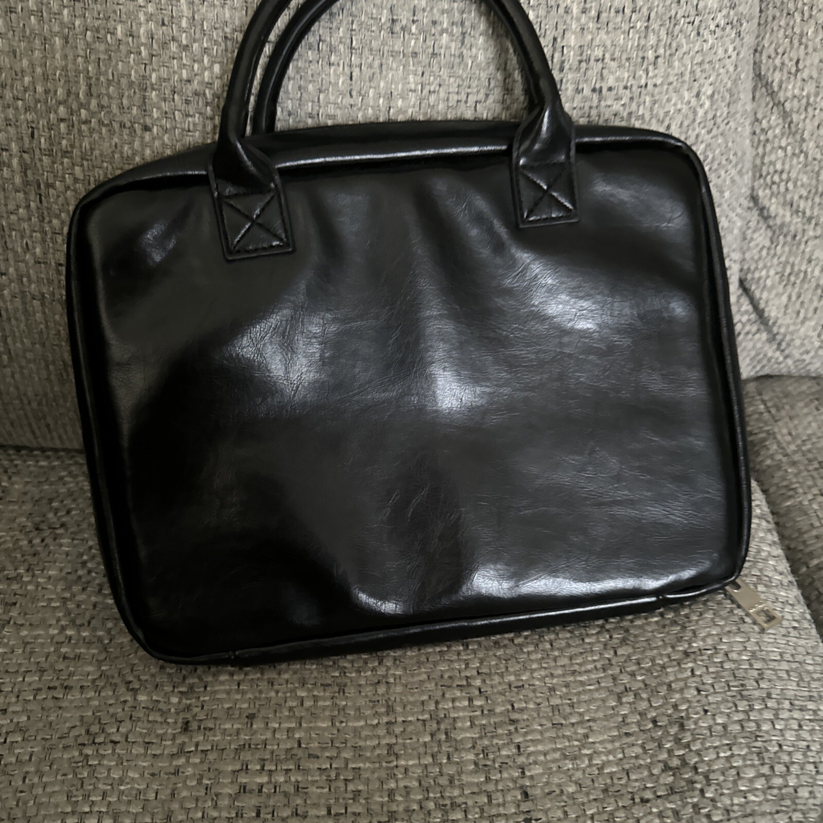 DENALI Padded Black Messenger/Tablet Bag w/ Handles Case Tote CD Holder