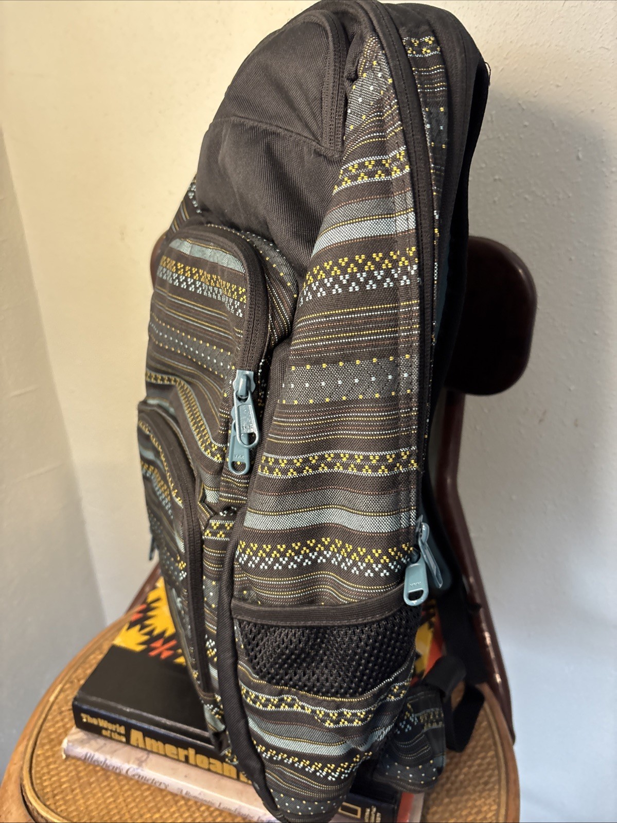 Dakine Laptop Backpack Aztec Multicolor Padded School Travel Bag 18″ Surf Dry