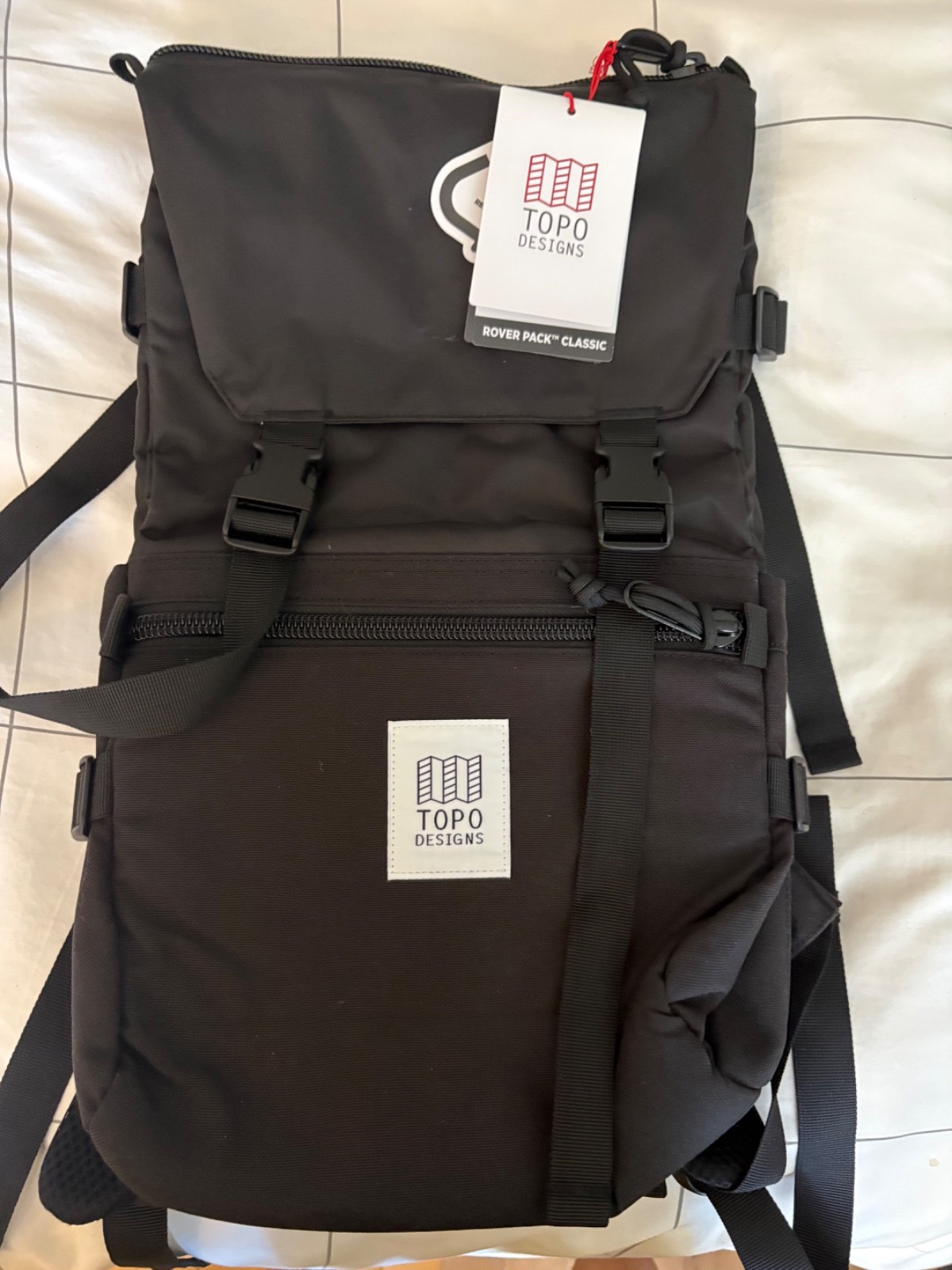 Topo Designs Rover Pack Classic – Black