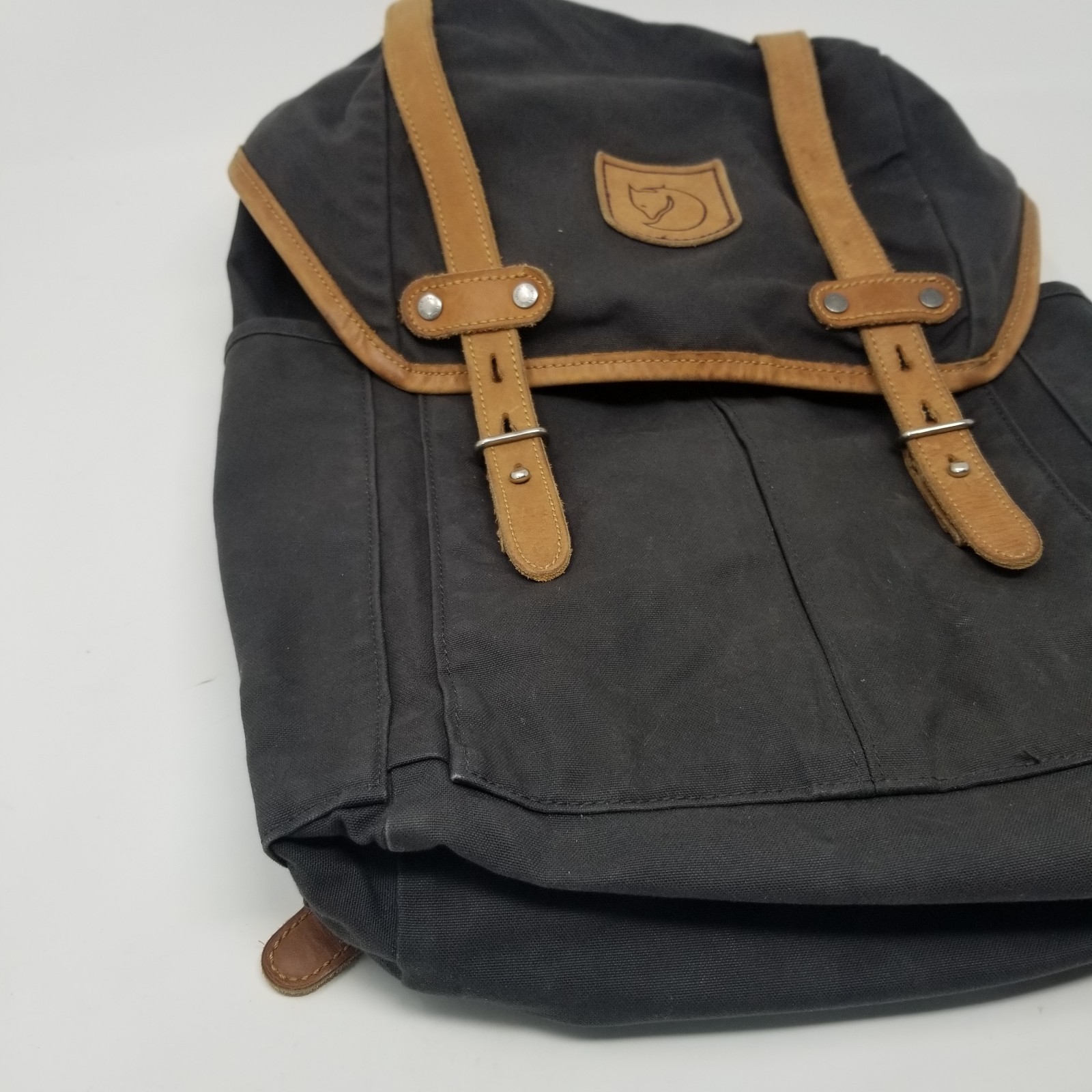 Fjallraven Rucksack No.21 Medium Wax Canvas G-1000 Backpack Brown