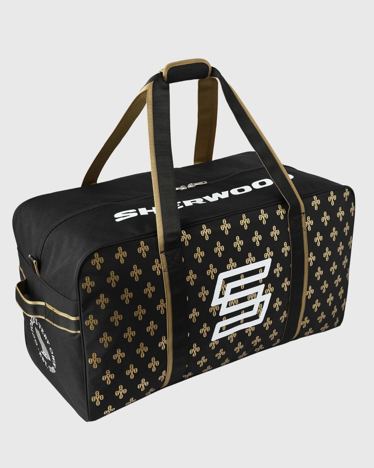 OVO X Sherwood Hockey Equipment Bag Owl Gold Black October’s Very Own Drake New