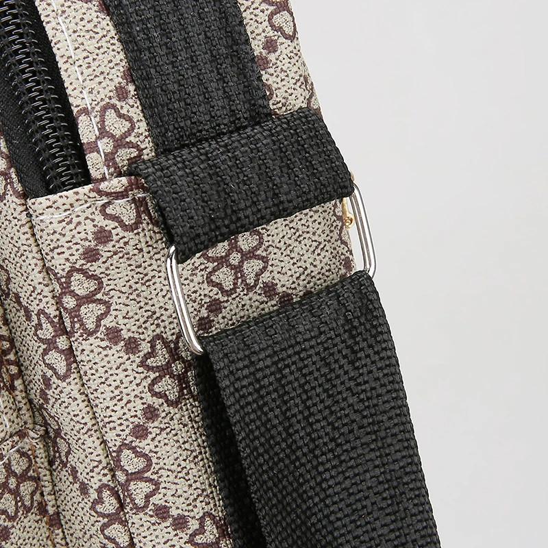 Men’s Crossbody Shoulder Bag Multi Layer Versatile Casual Messenger Handbag