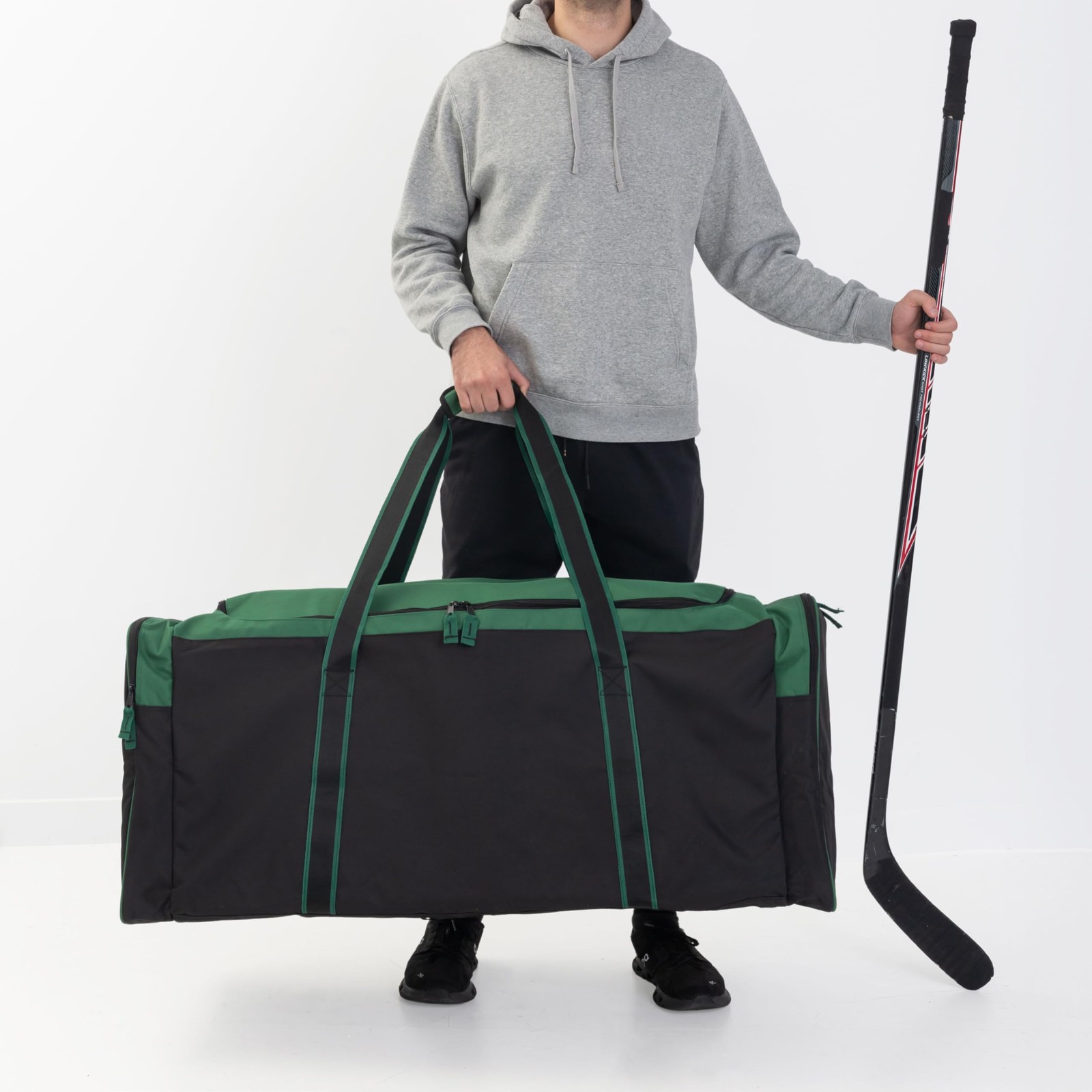 Jetstream Heavy Duty Multi Pocket Large Sports Gym Equipment 3-Pocket Travel Duf