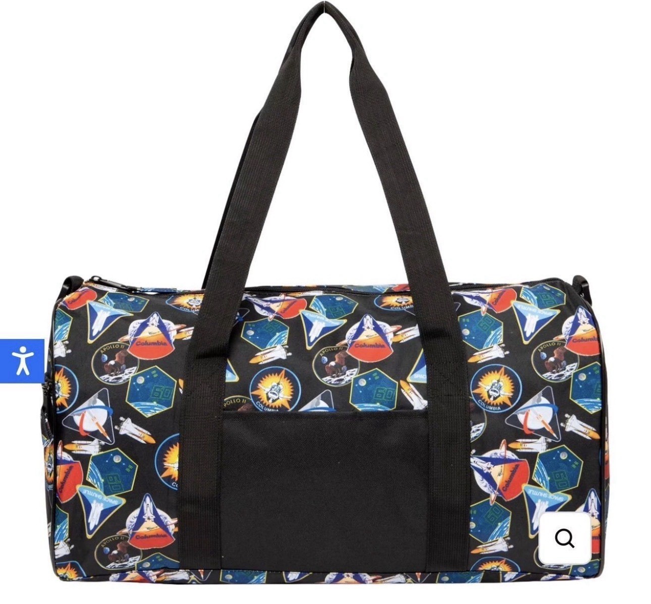 H3 Sportgear Travel Gym Bag NASA Pride Duffel Bag NWT