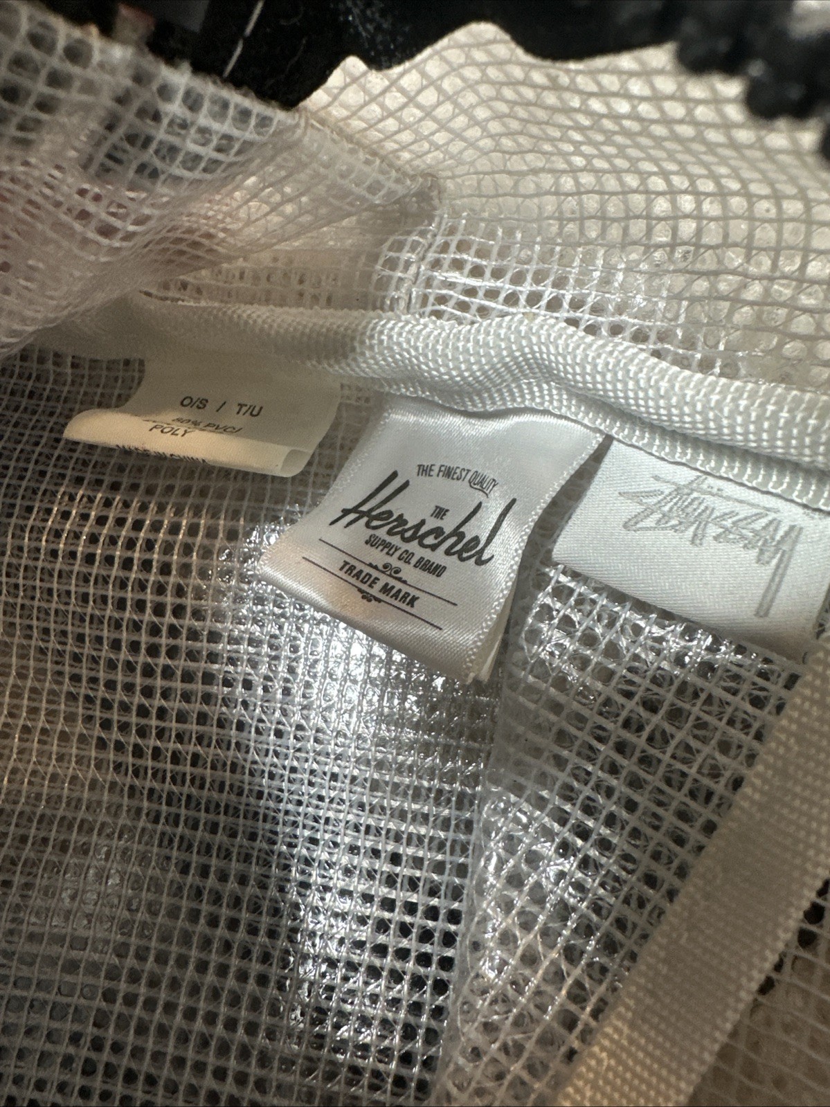 Stussy Herschel Backpack Limited Edition Streetwear Rare Clear Bag Supply