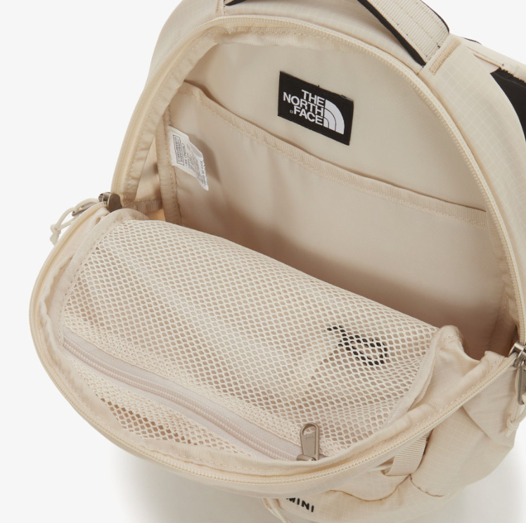 The North Face Borealis Mini Backpack Cream Beige NM2DS07E 100% Authentic