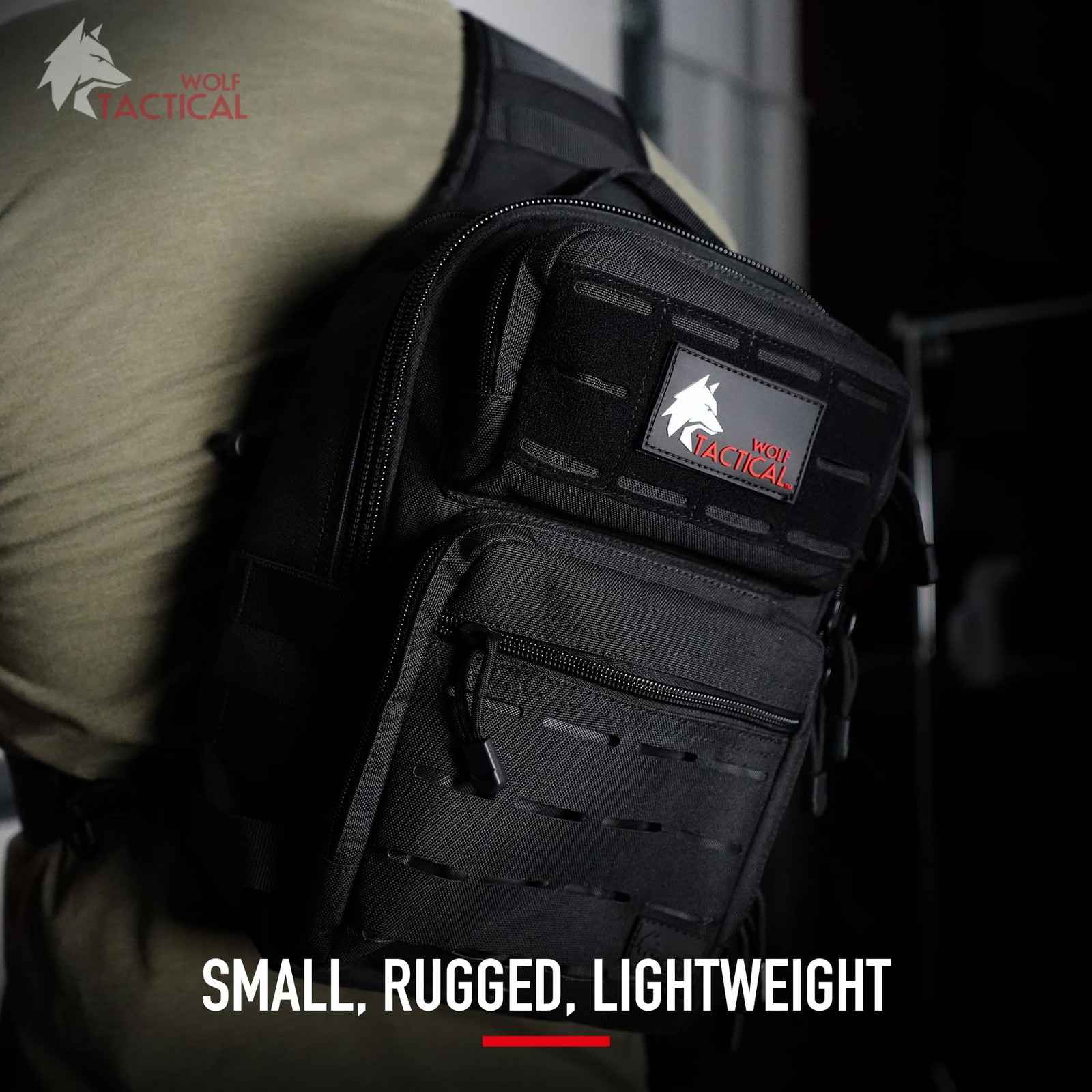 WOLF TACTICAL EDC Sling Bag – Concealed Carry Shoulder Bag for Range, Travel,…