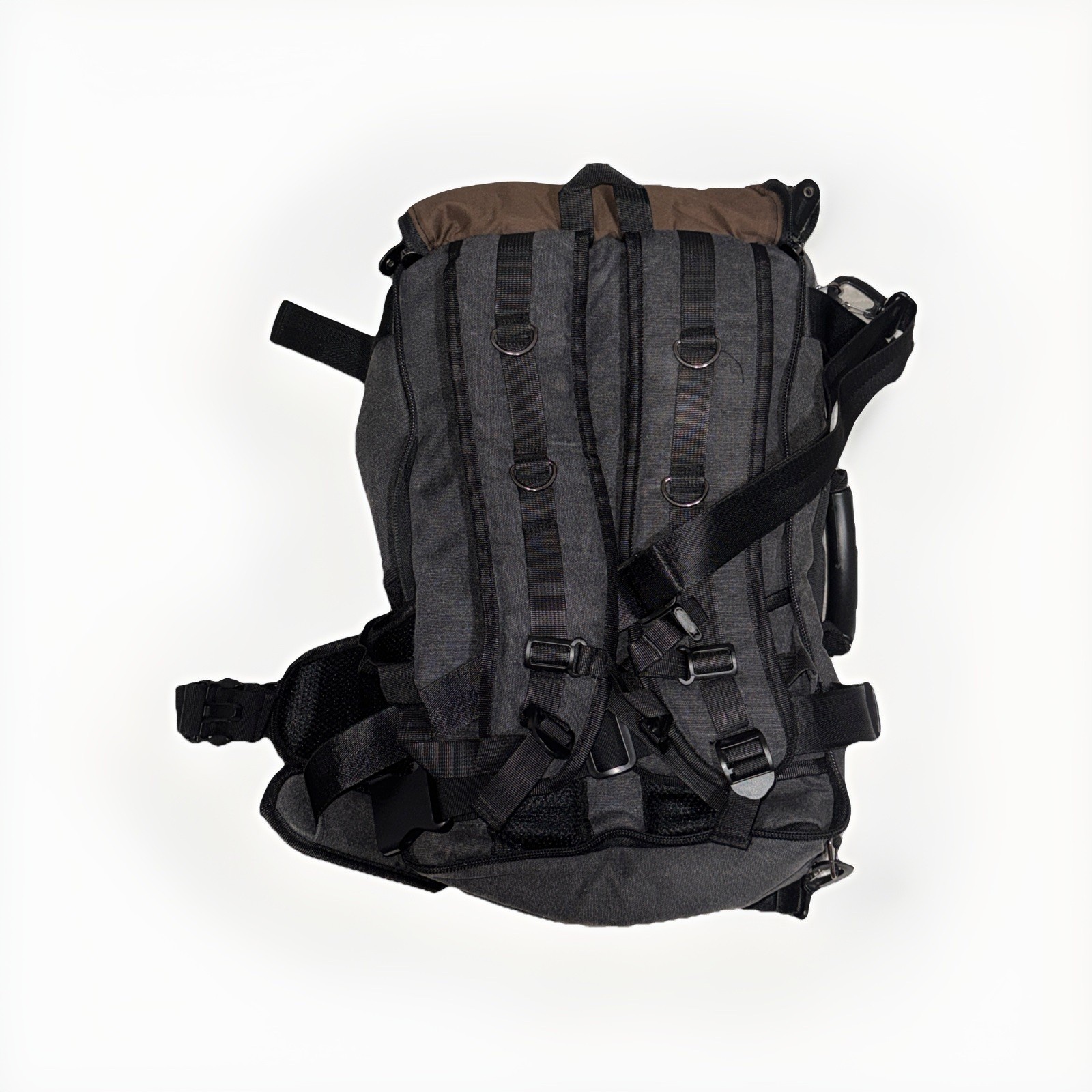 Sovrn Republic 30L Drifter Convertible Canvas Duffle / Backpack W/Rain Cover