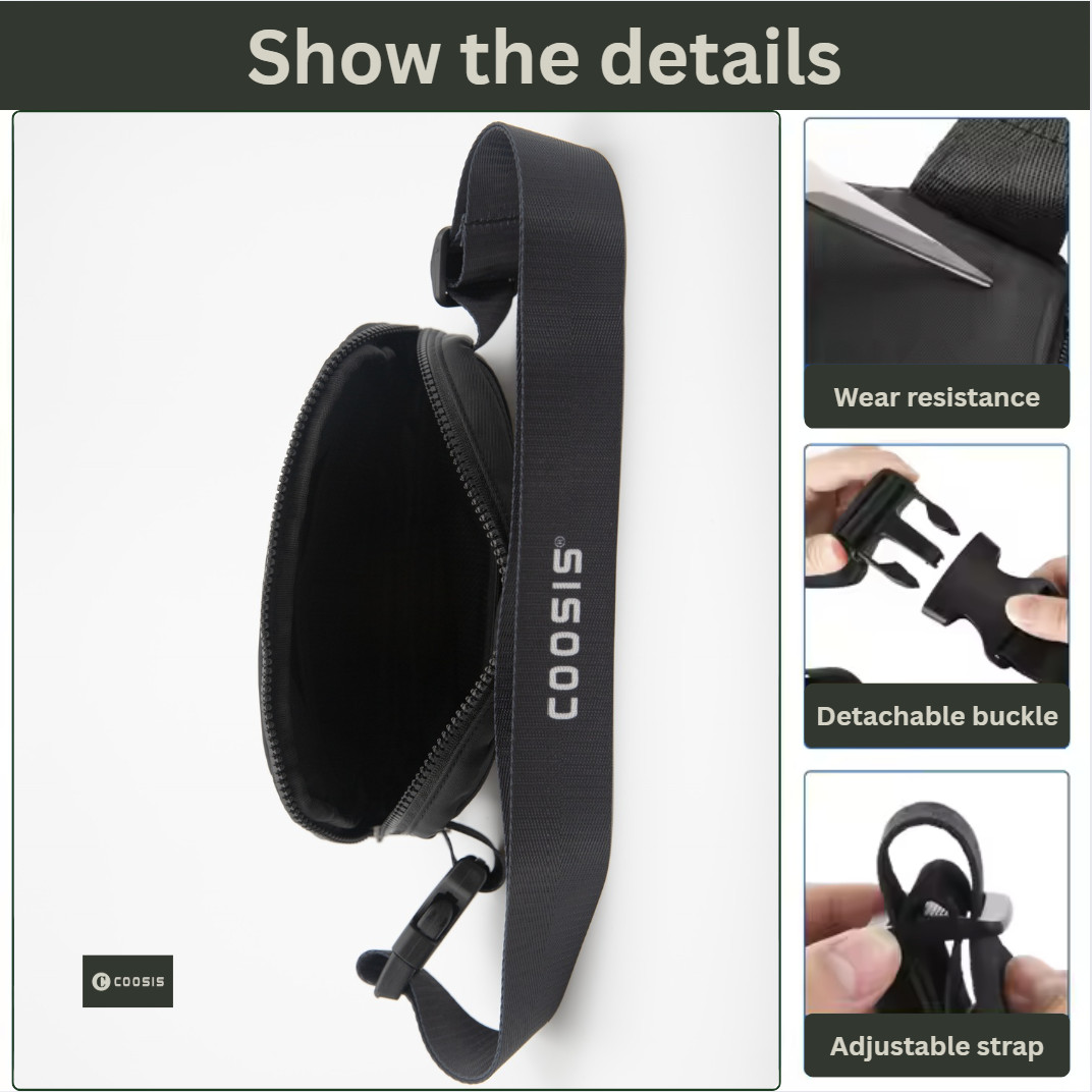 COOSIS CP Belt bag for men and women, Perfect for everywhere, sports & more,New