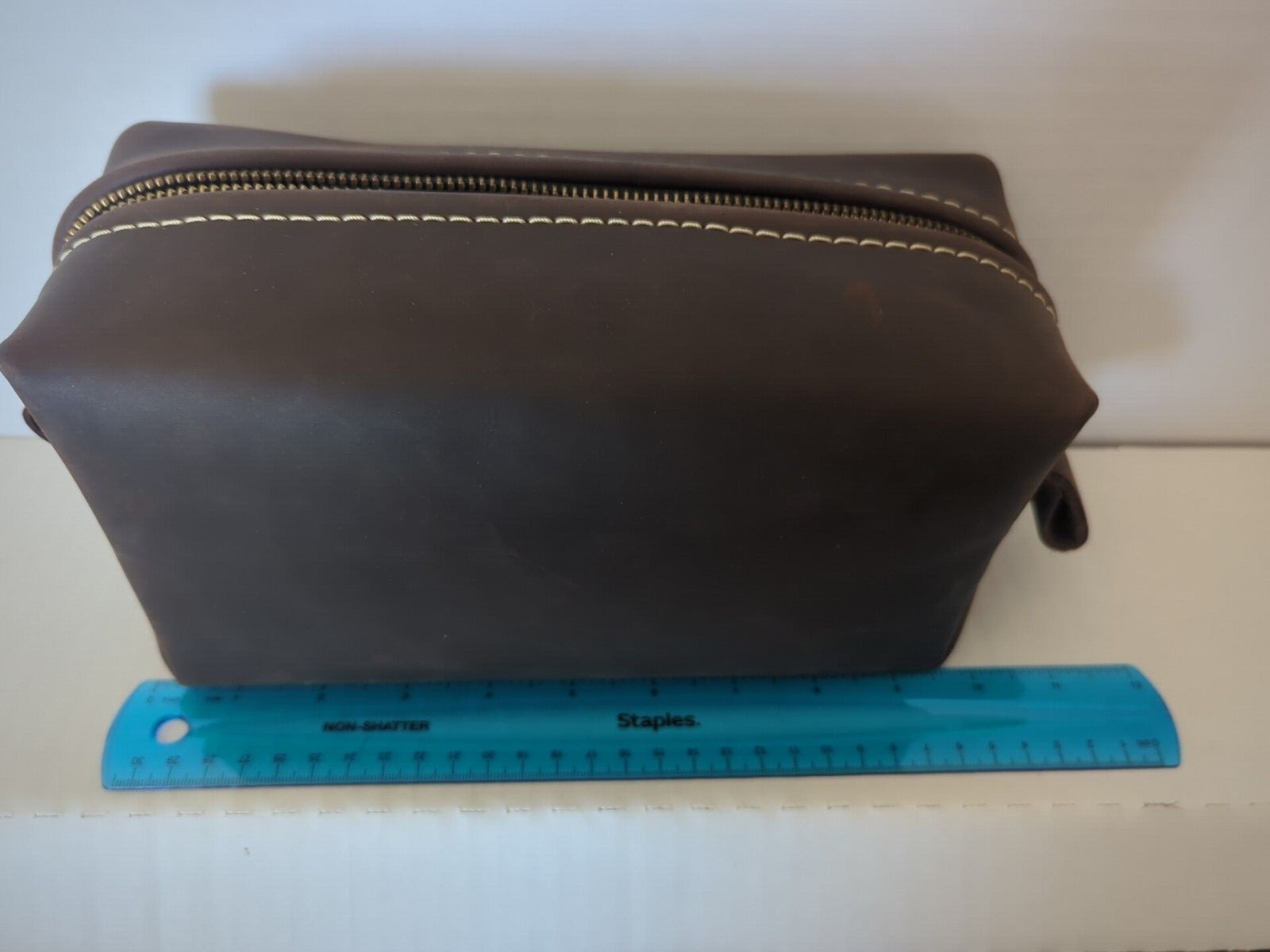Lifetime Leather – Large Toiletry Dopp Bag