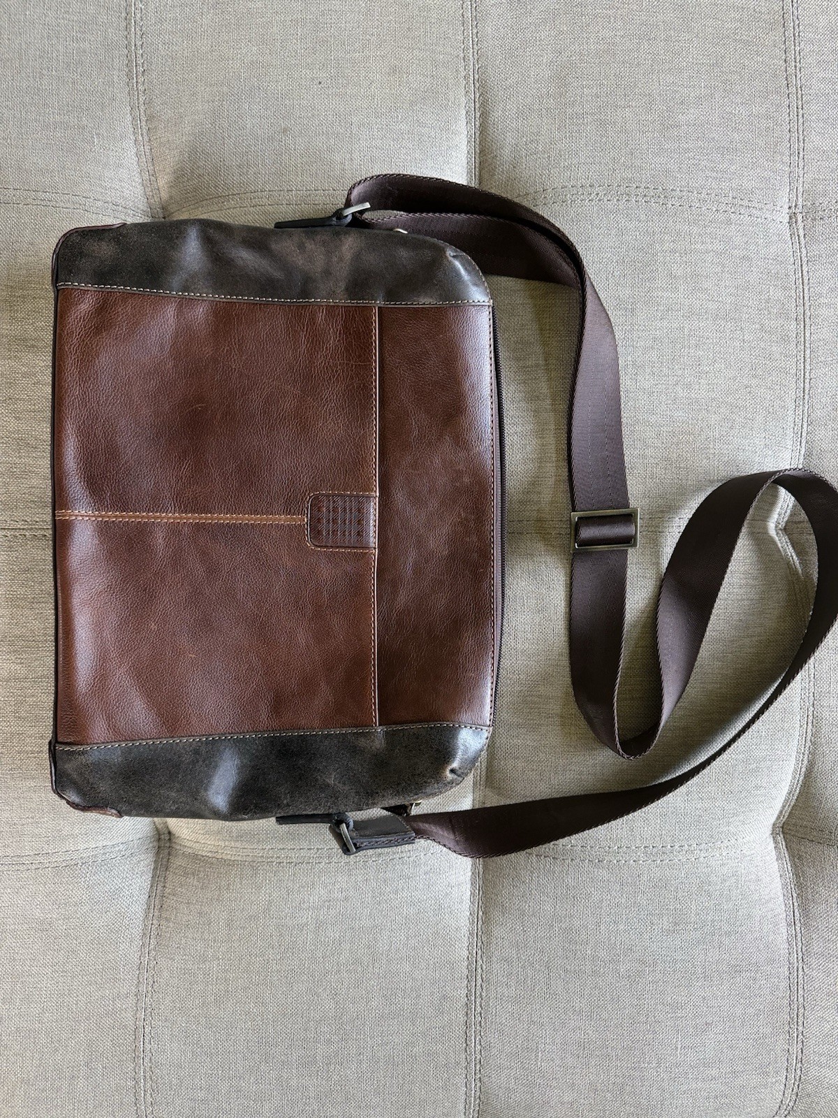Bocconi Garth Leather Brief Size Medium