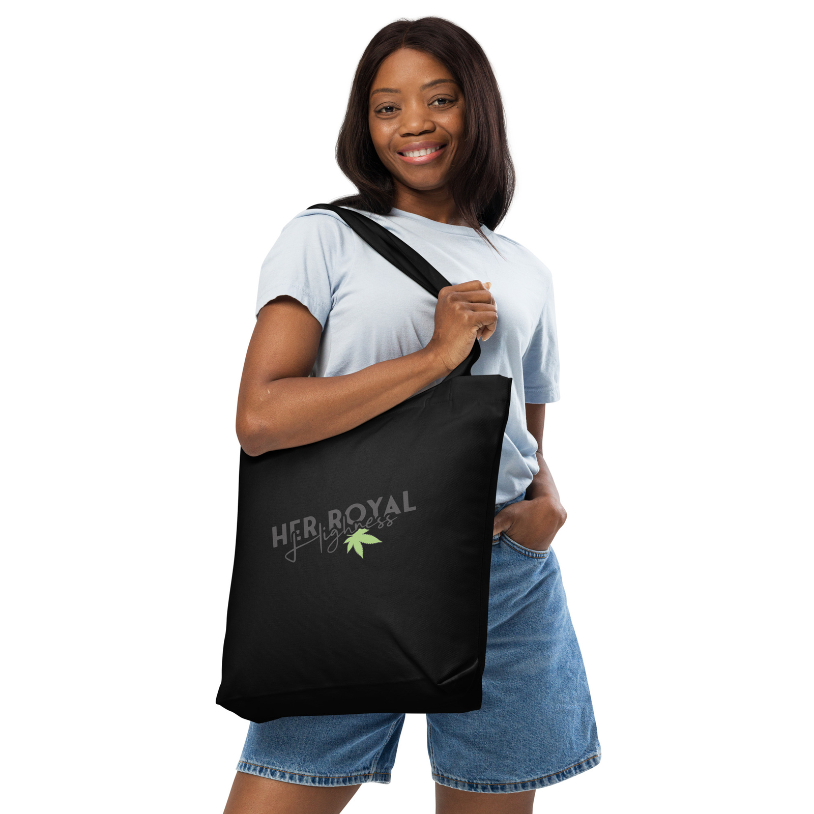 ‘Her Royal Highness’ cotton tote bag