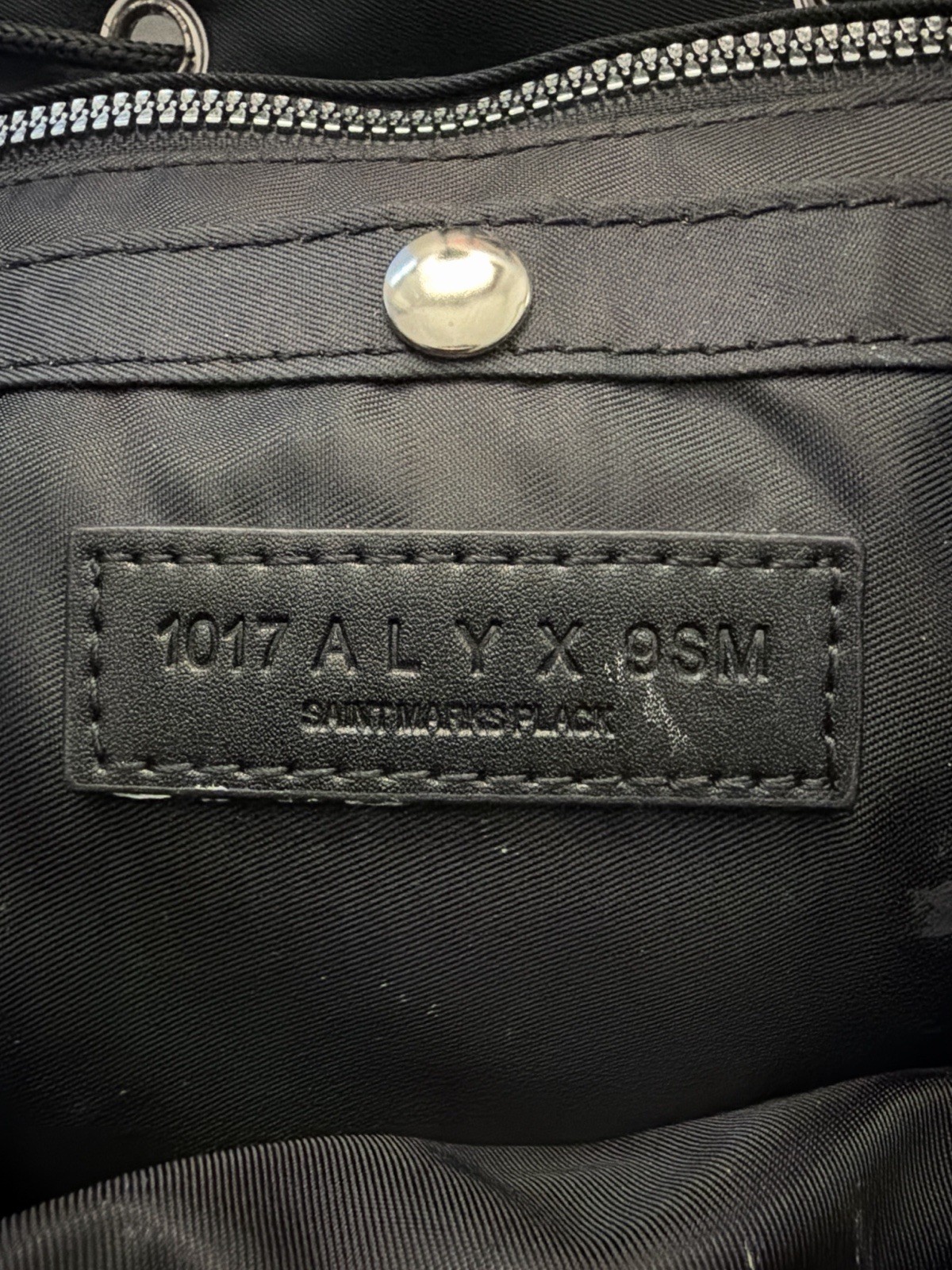 1017 ALYX 9SM Black Men’s Backpack