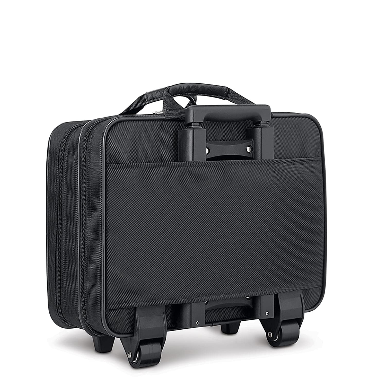 Rolling Case with Wheels – Roller Laptop Bag, Wheeled Briefcase for Women & M…