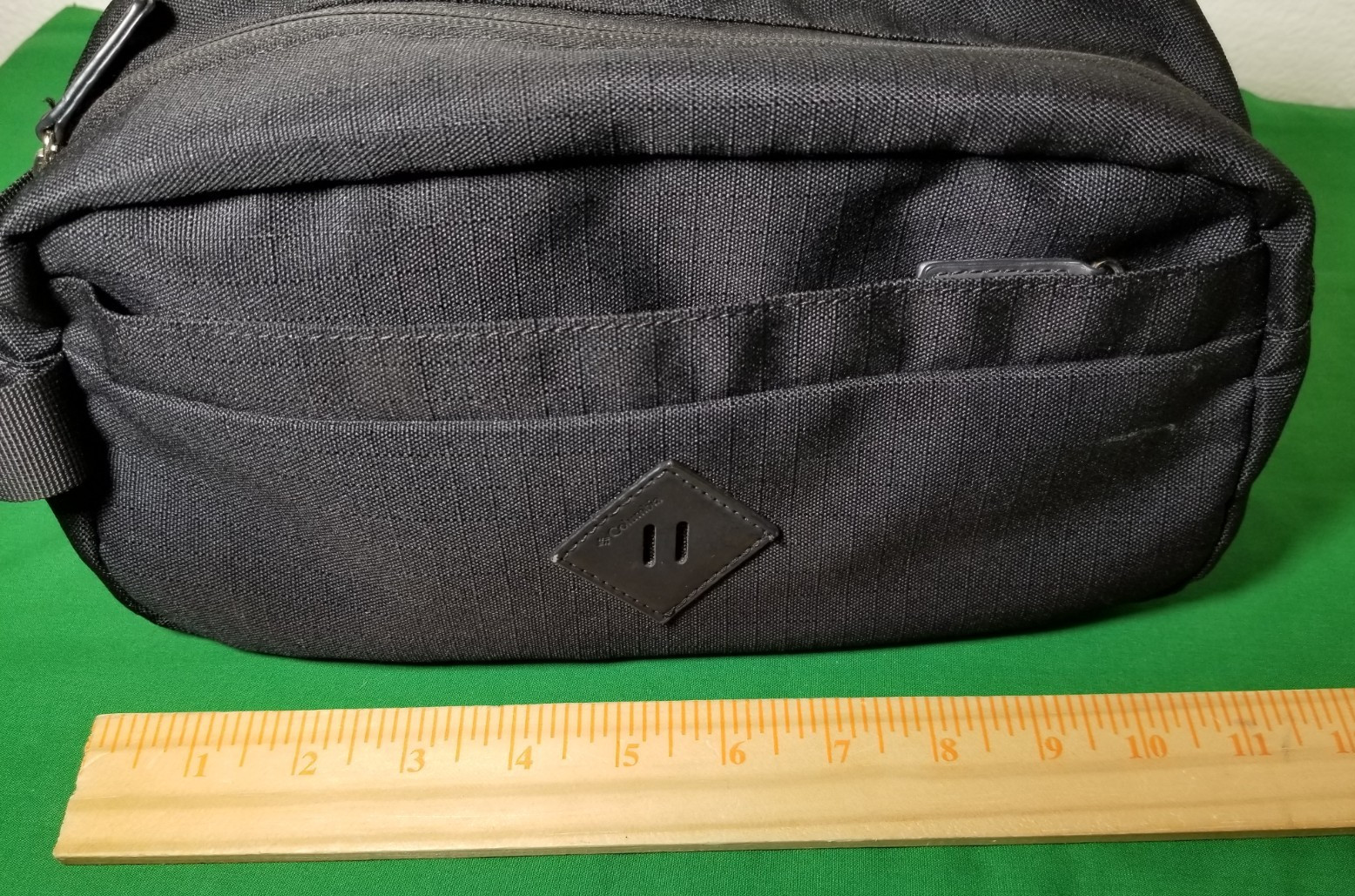 Columbia Travel Toiletry Shaving Kit Gear Bag Black Wash Bag Dopp Kit Wet Pack