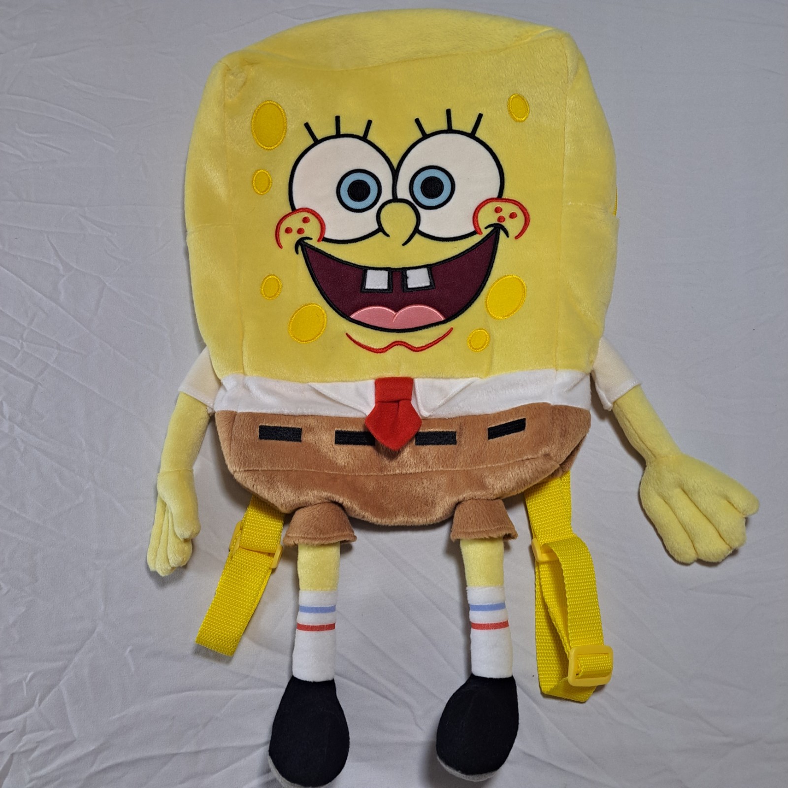Rare Universal Studios Spongebob SquarePants Plush Backpack Bag Exclusive
