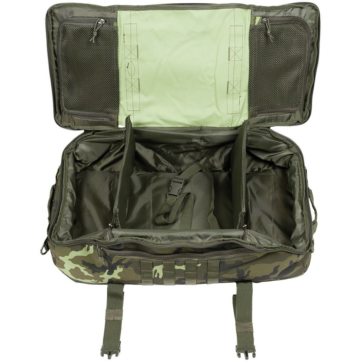 MFH® Tactical Shooters Range Transport Travel Bag 48L M95 Czech Army Camo – New