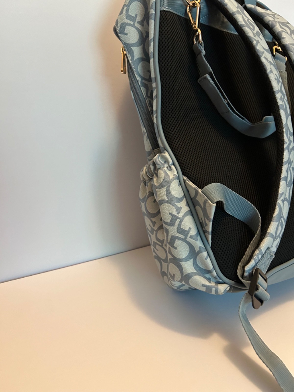 Guess Blue Leather Designer HMVEZL P1310 backpack