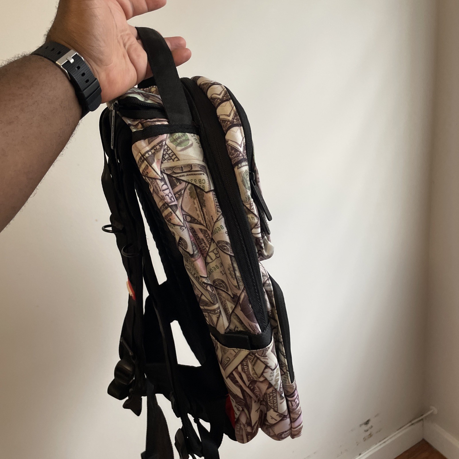 Sprayground | Unisex Back Pack | Money Covered | New