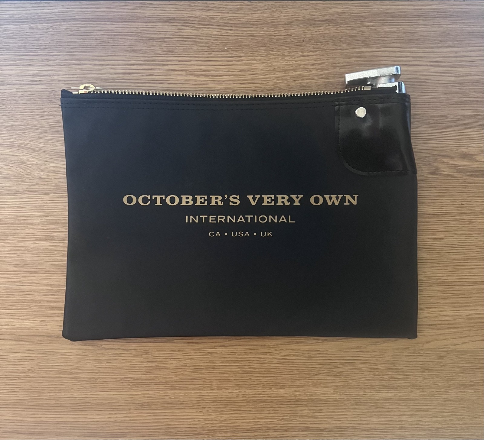 OVO Owl Money Sac with Lock + Key – Black Gold October’s Very Own Drake Bag RARE